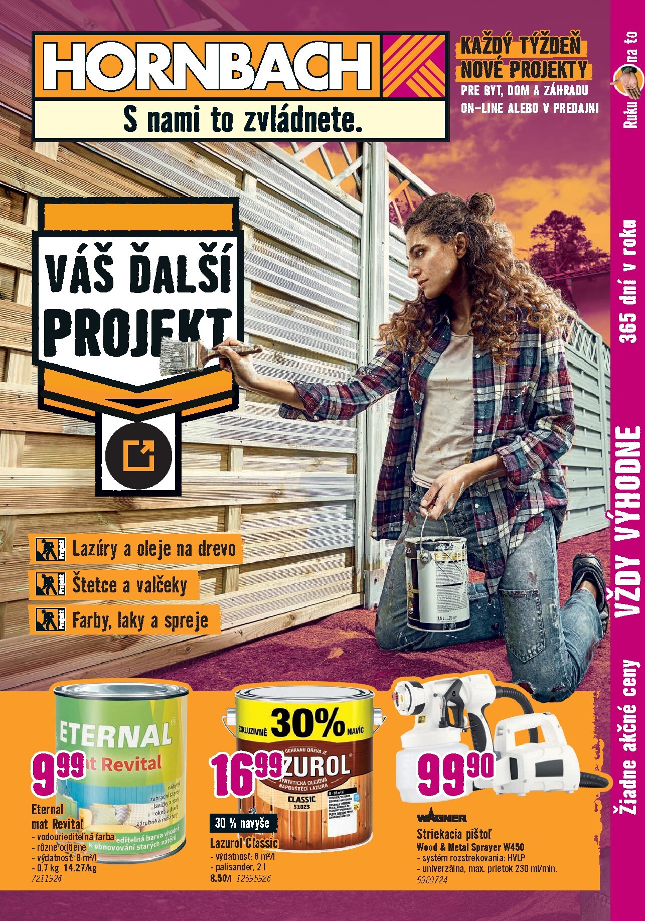 hornbach - Aktuálny HORNBACH - Farby leták od stredy, 24.06.2026 do stredy, 08.07.2026