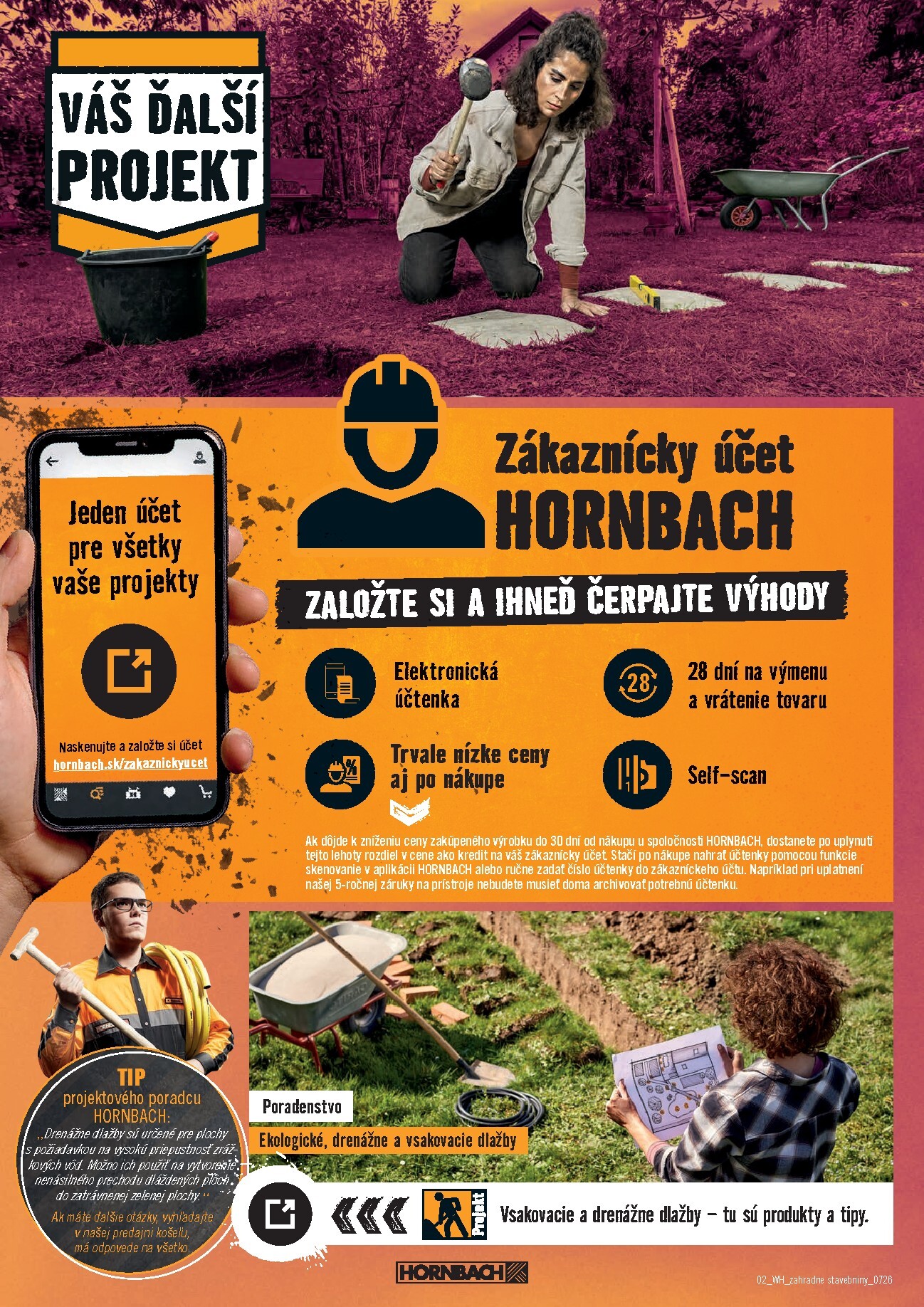 hornbach - Aktuálny HORNBACH - Zahradné stavebniny leták od stredy, 01.07.2026 do piatku, 31.07.2026 - page: 2