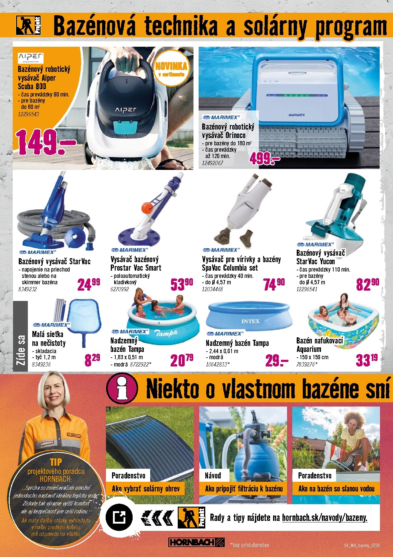 hornbach - Aktuálny HORNBACH - Bazénová chémia leták od stredy, 01.07.2026 do stredy, 15.07.2026 - page: 4