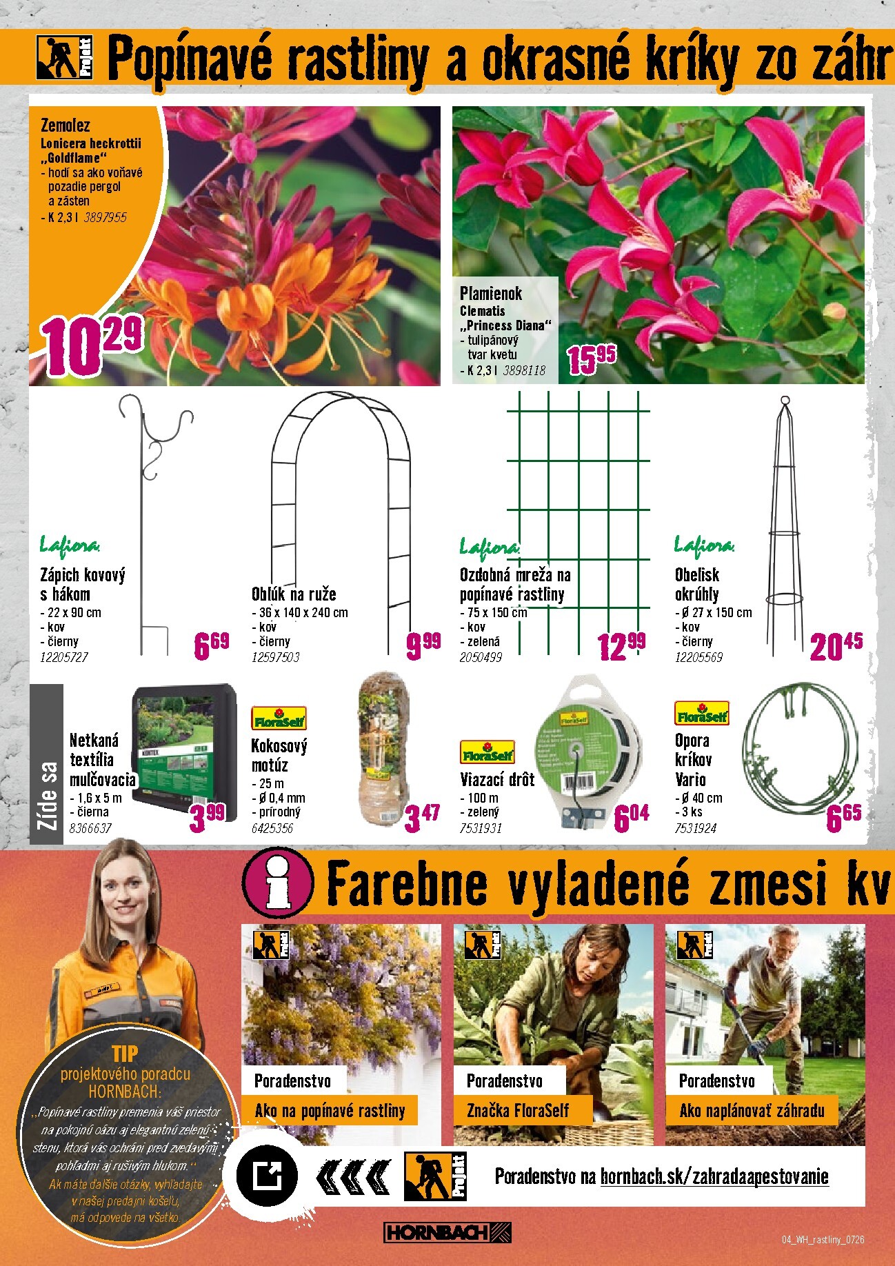 hornbach - Aktuálny HORNBACH - Záhony, popínavé rastliny, nadčasový svet ruží leták od stredy, 15.07.2026 do stredy, 29.07.2026 - page: 4