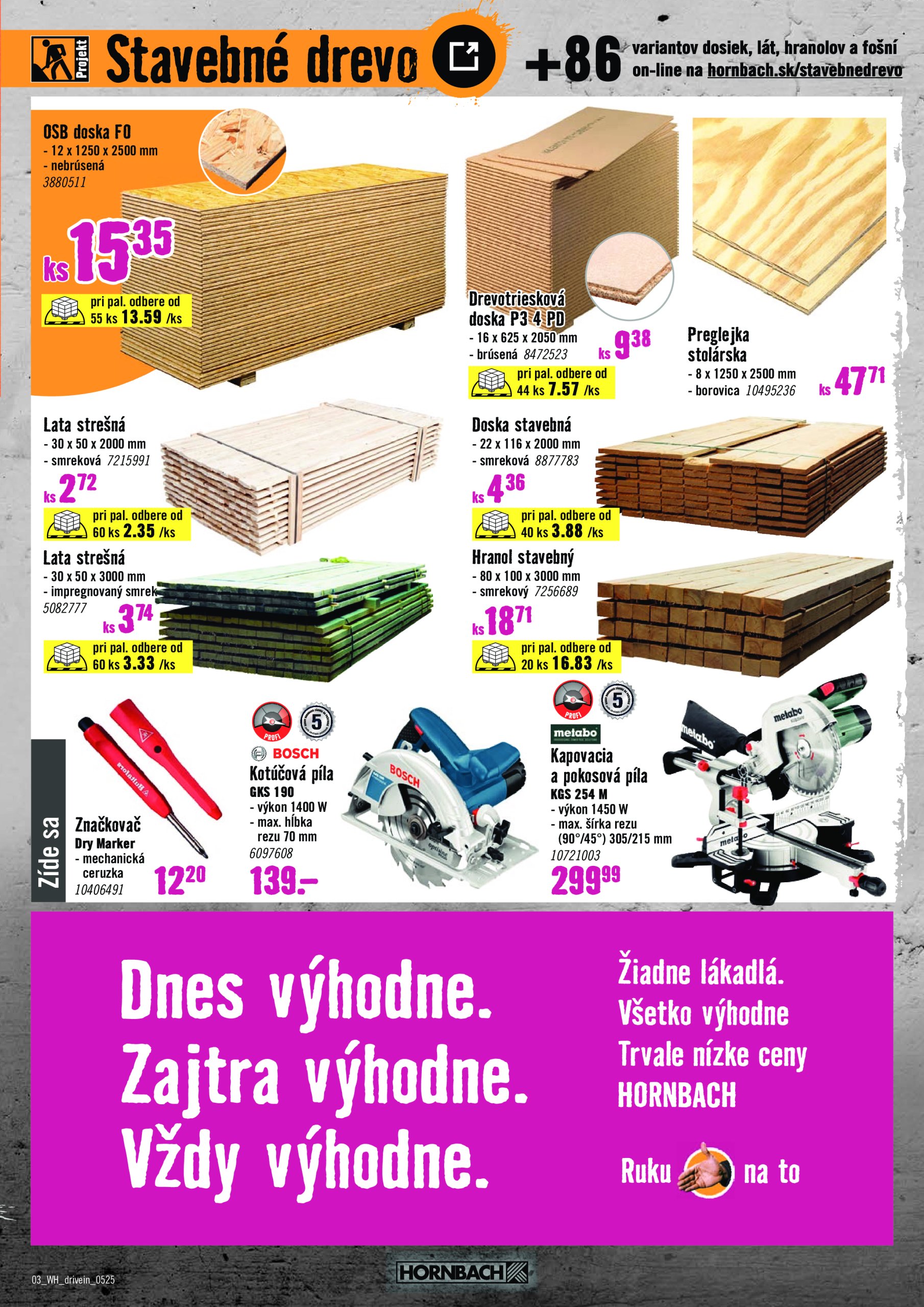 hornbach - HORNBACH - Vaša hnacia sila, váš DRIVE-IN leták platný od 07.05. - 21.05. - page: 3