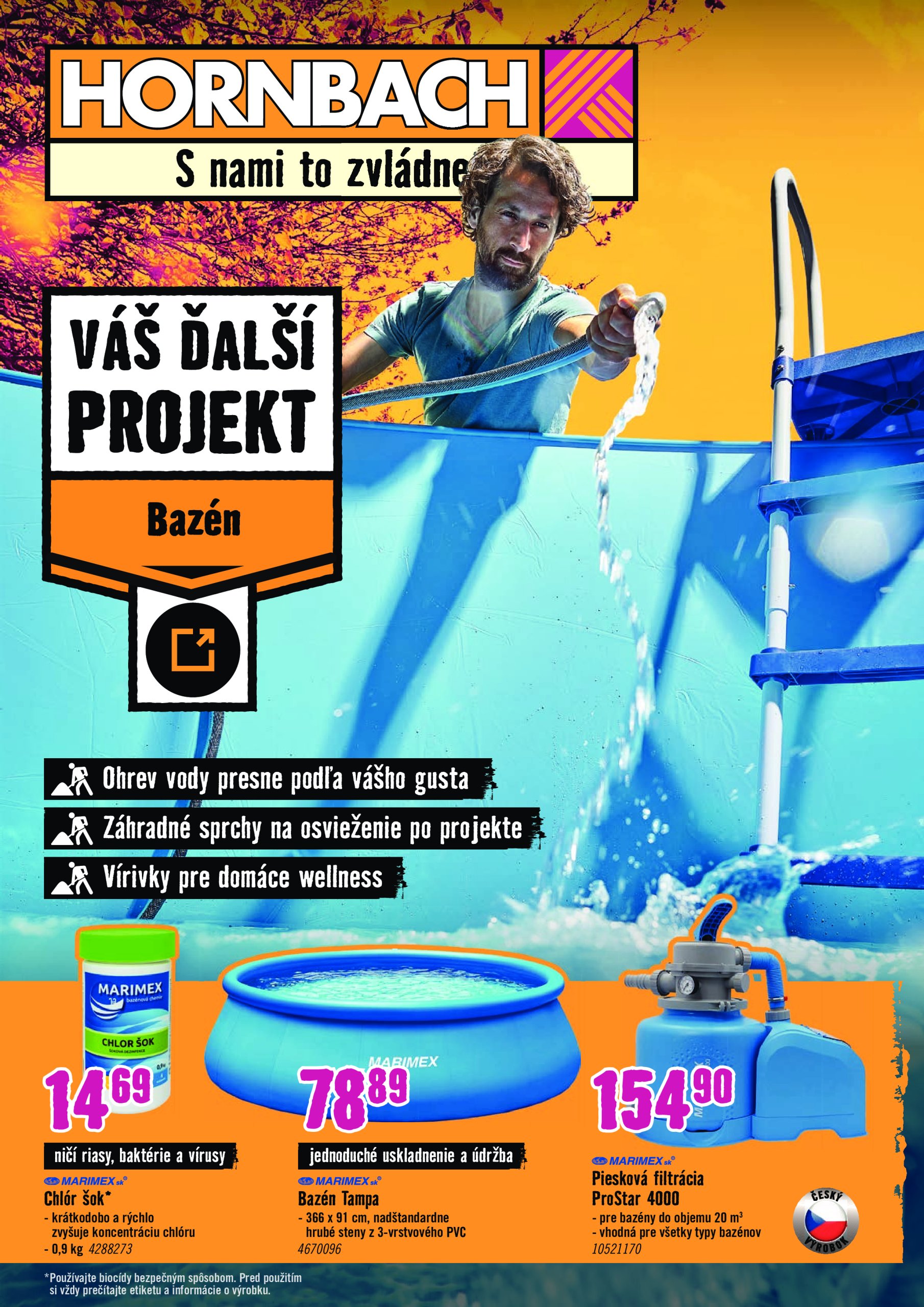 hornbach - Leták HORNBACH - Bazén platný od 04.06. do 18.06.