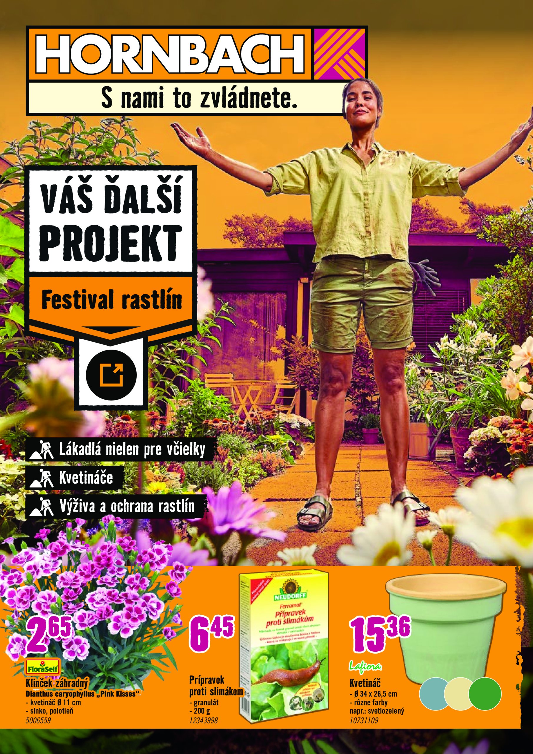 hornbach - Leták HORNBACH - Okrasné rastliny platný od 11.06. do 25.06.