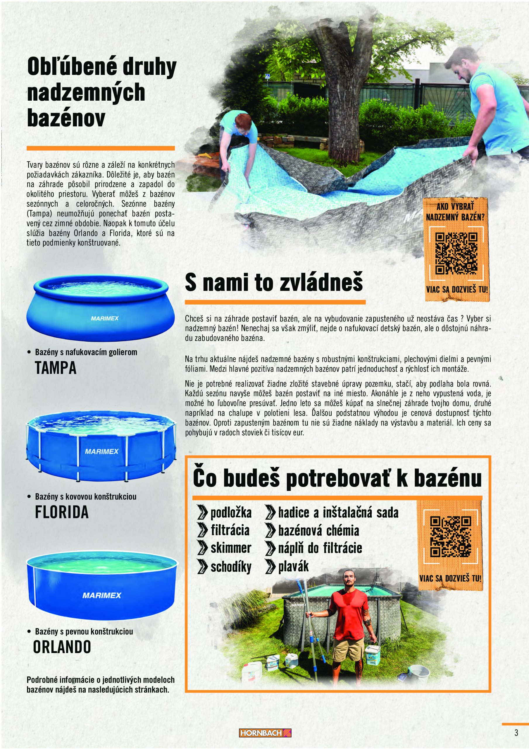 hornbach - Leták HORNBACH - Bazény platný od 01.06. do 31.12. - page: 3