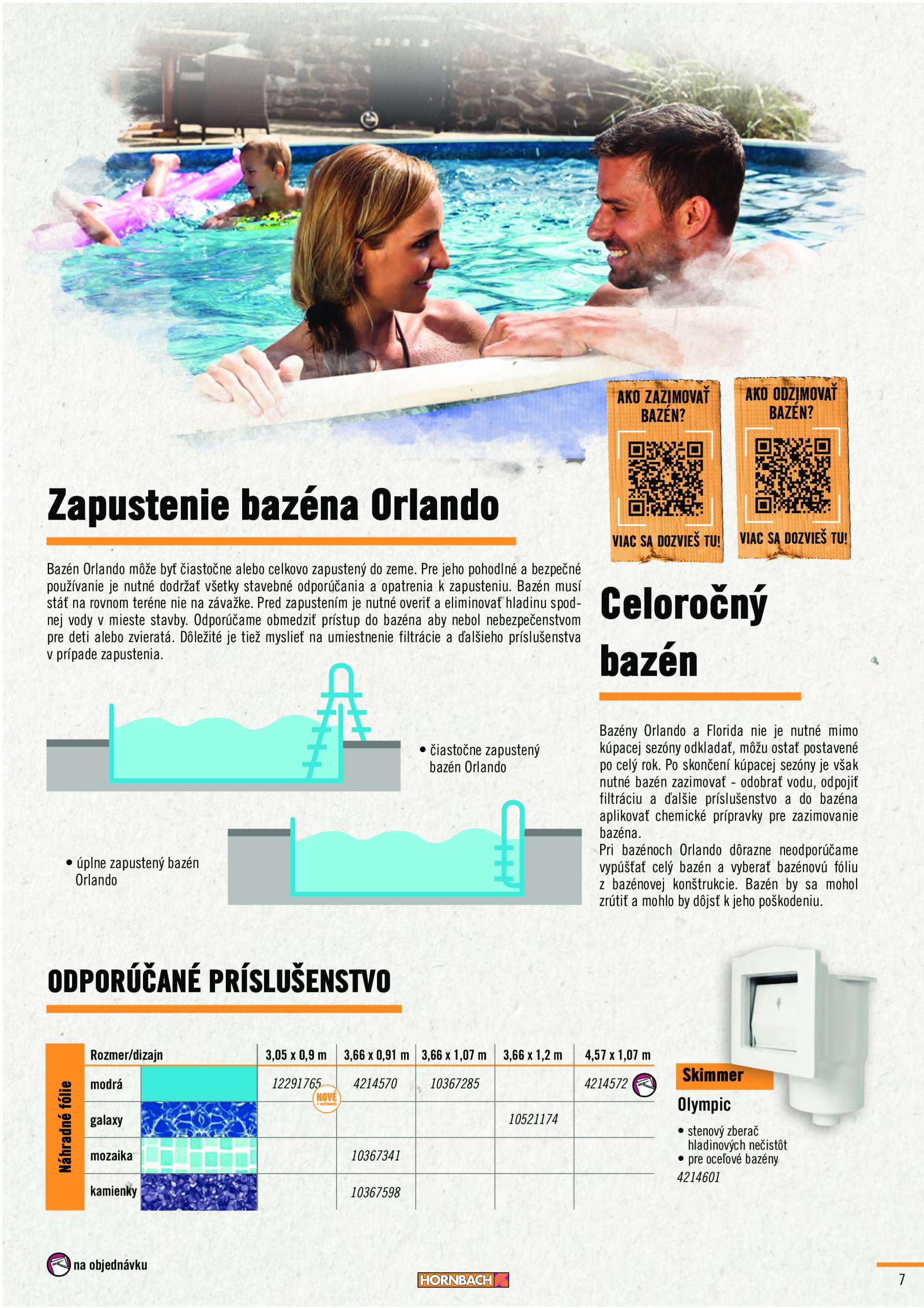 hornbach - Leták HORNBACH - Bazény platný od 01.06. do 31.12. - page: 7