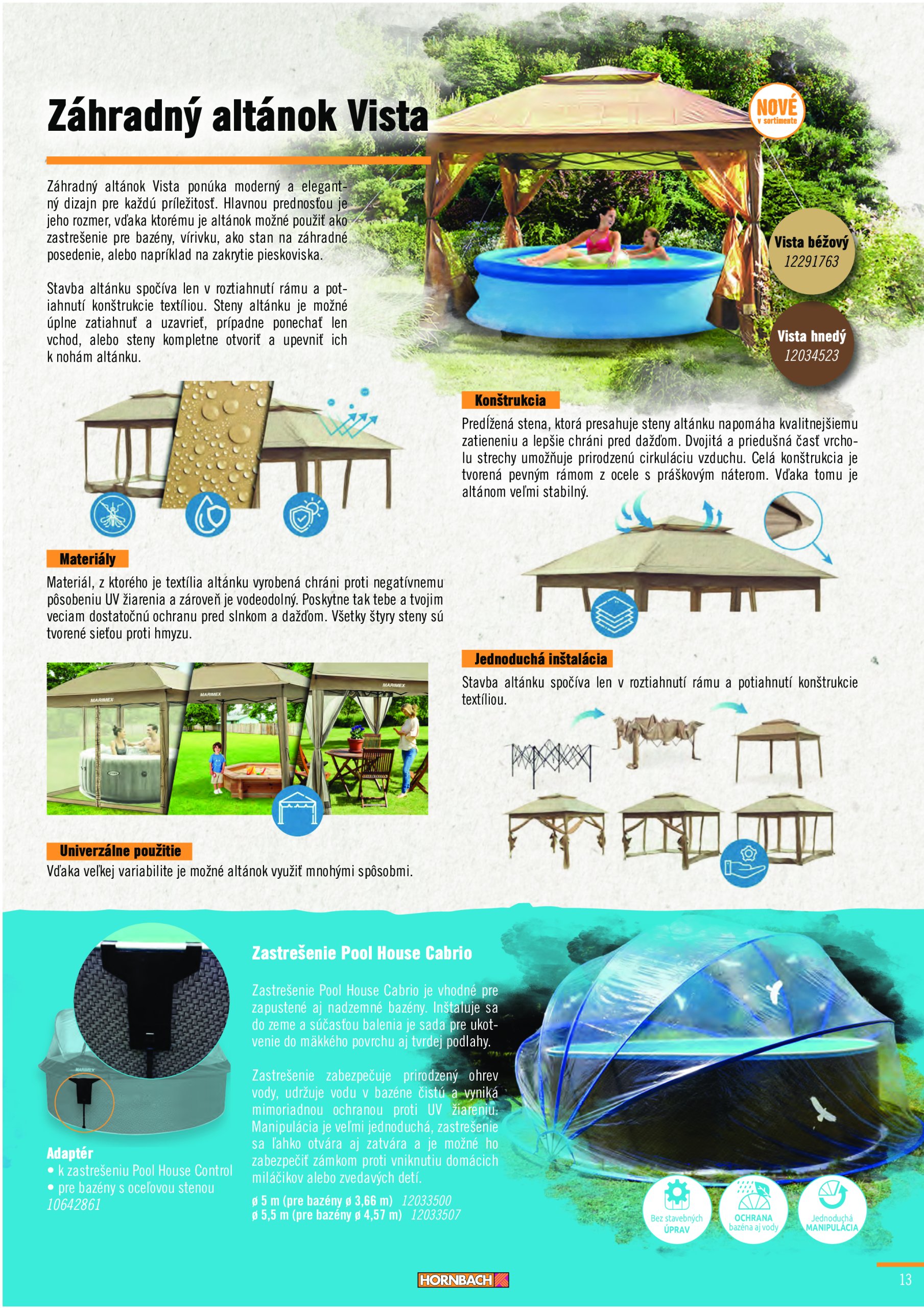 hornbach - Leták HORNBACH - Bazény platný od 01.06. do 31.12. - page: 13