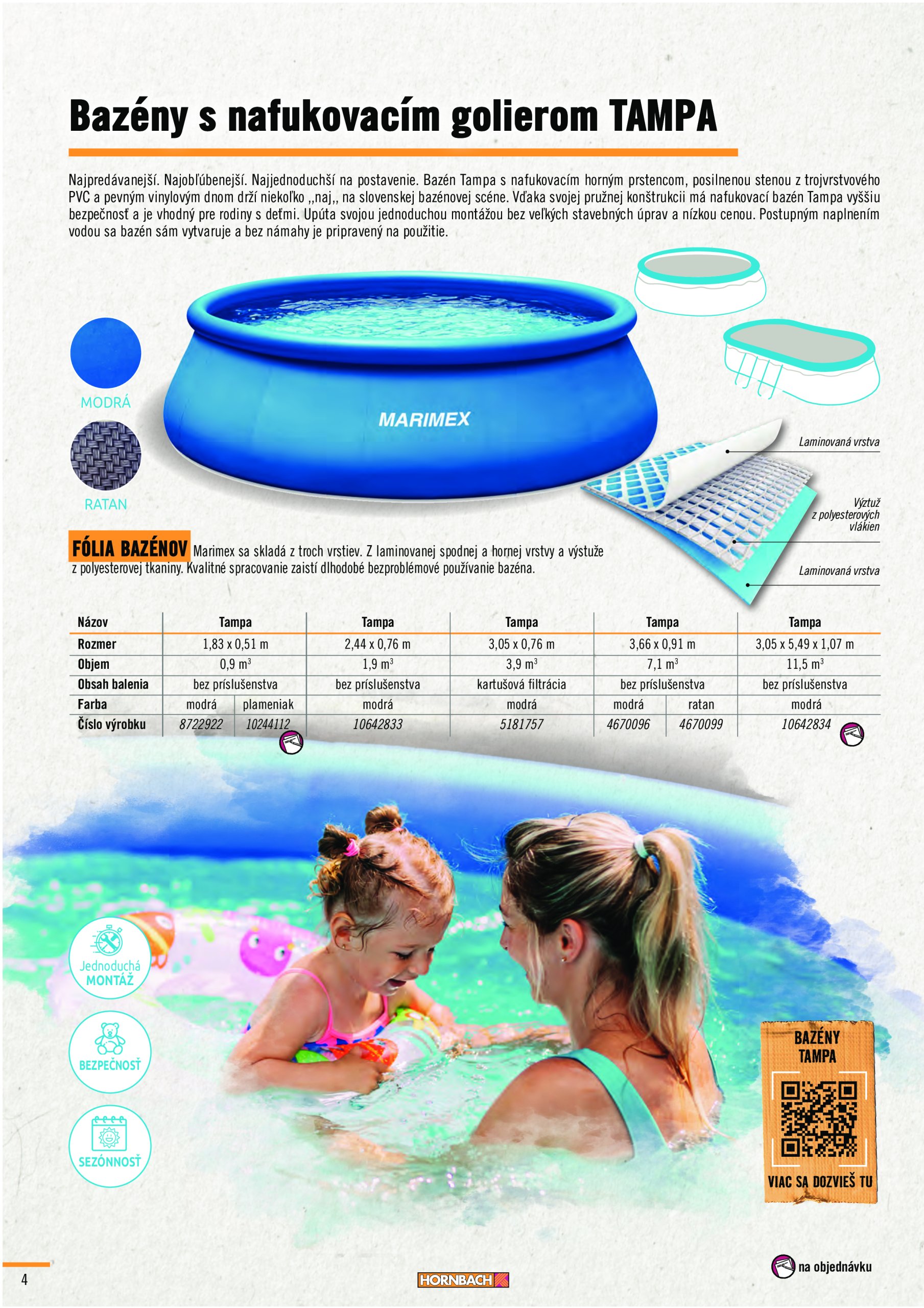 hornbach - Leták HORNBACH - Bazény platný od 01.06. do 31.12. - page: 4
