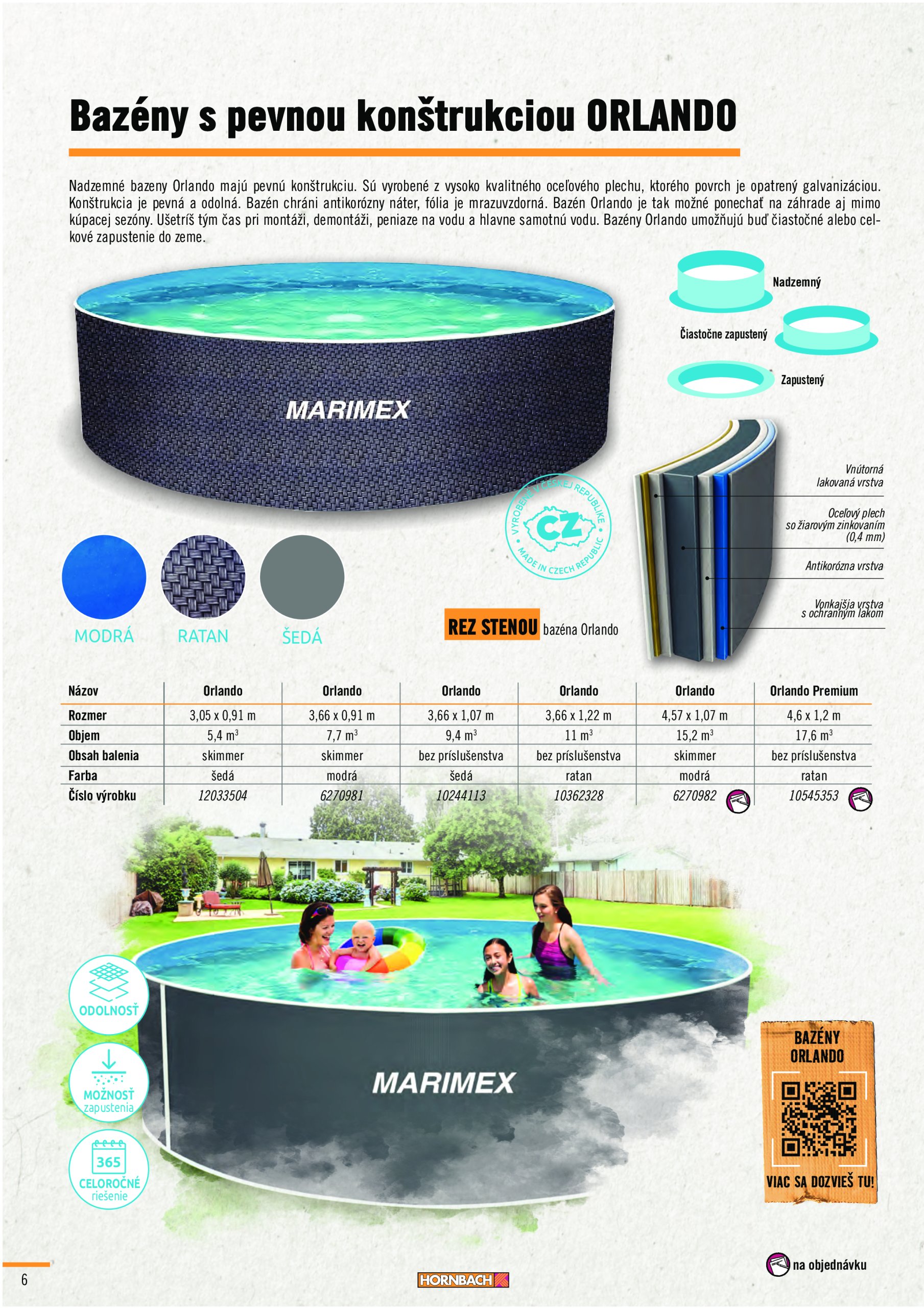 hornbach - Leták HORNBACH - Bazény platný od 01.06. do 31.12. - page: 6
