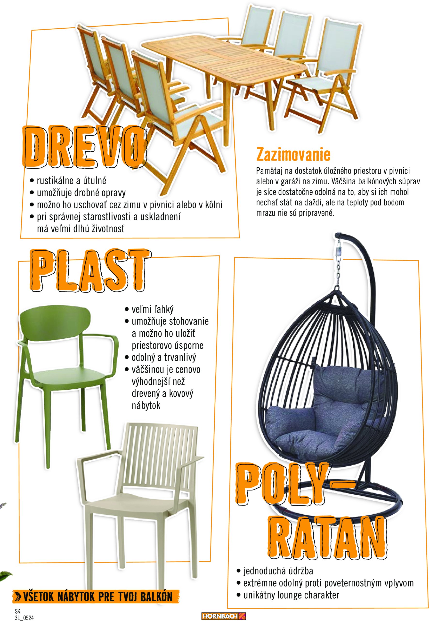 hornbach - Leták HORNBACH - Balkón platný od 01.06. do 31.12. - page: 31