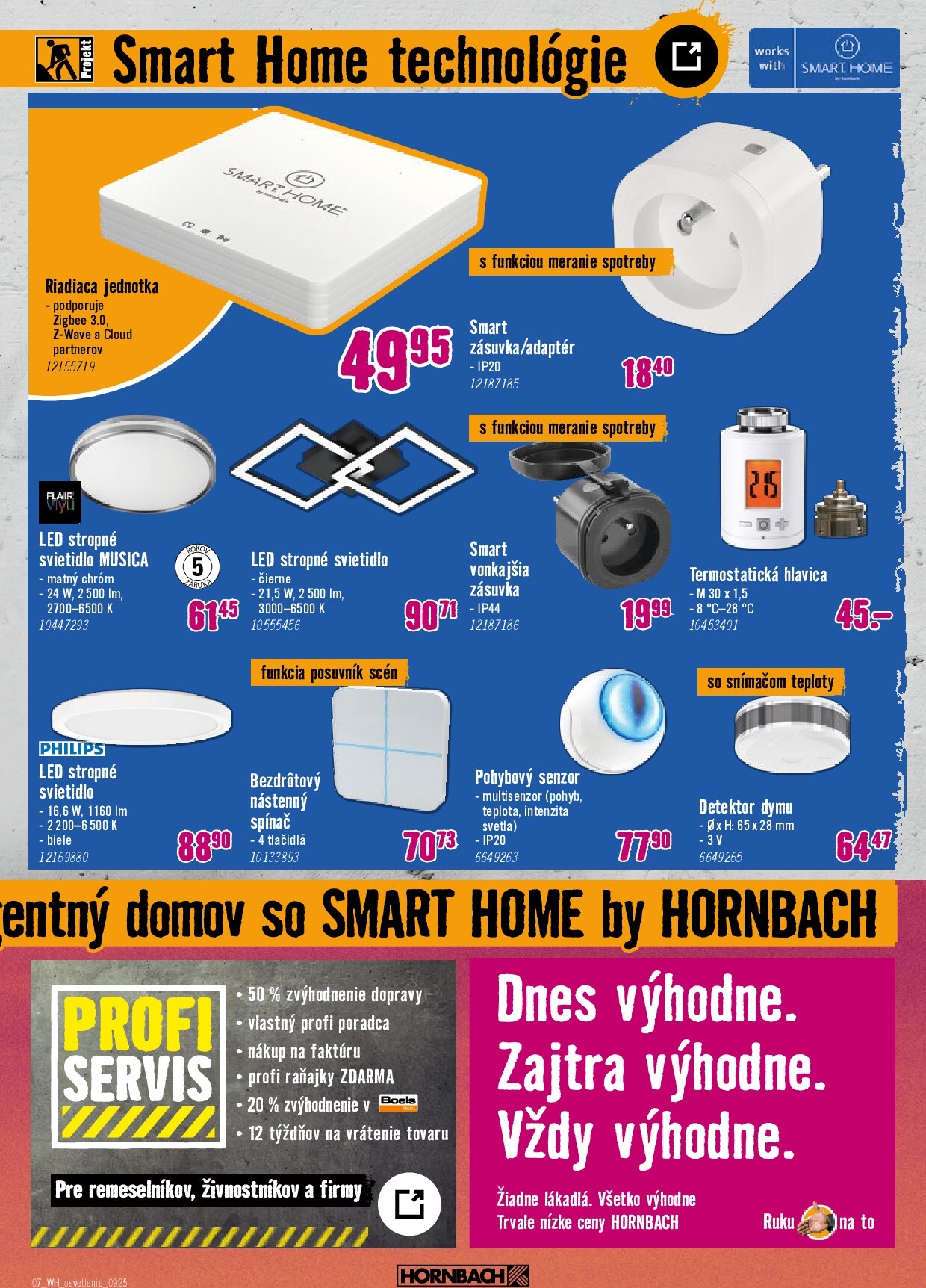 hornbach - Leták HORNBACH - Osvetlenie platný od 24.09. do 08.10. - page: 7