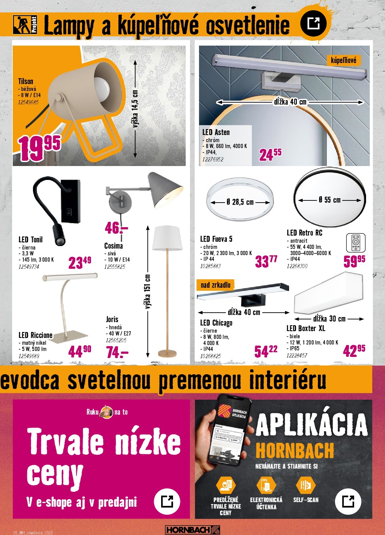hornbach - Leták HORNBACH - Osvetlenie platný od 24.09. do 08.10. - page: 5