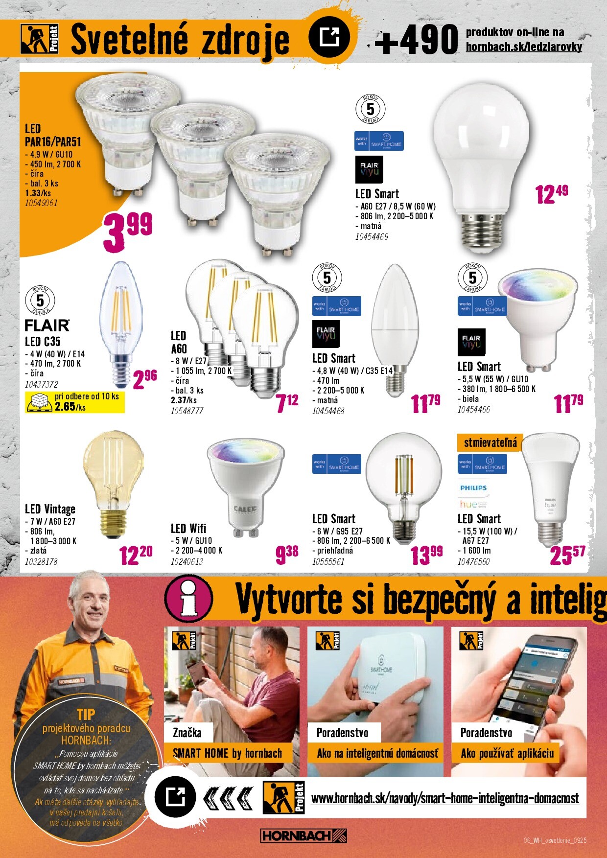 hornbach - Leták HORNBACH - Osvetlenie platný od 24.09. do 08.10. - page: 6