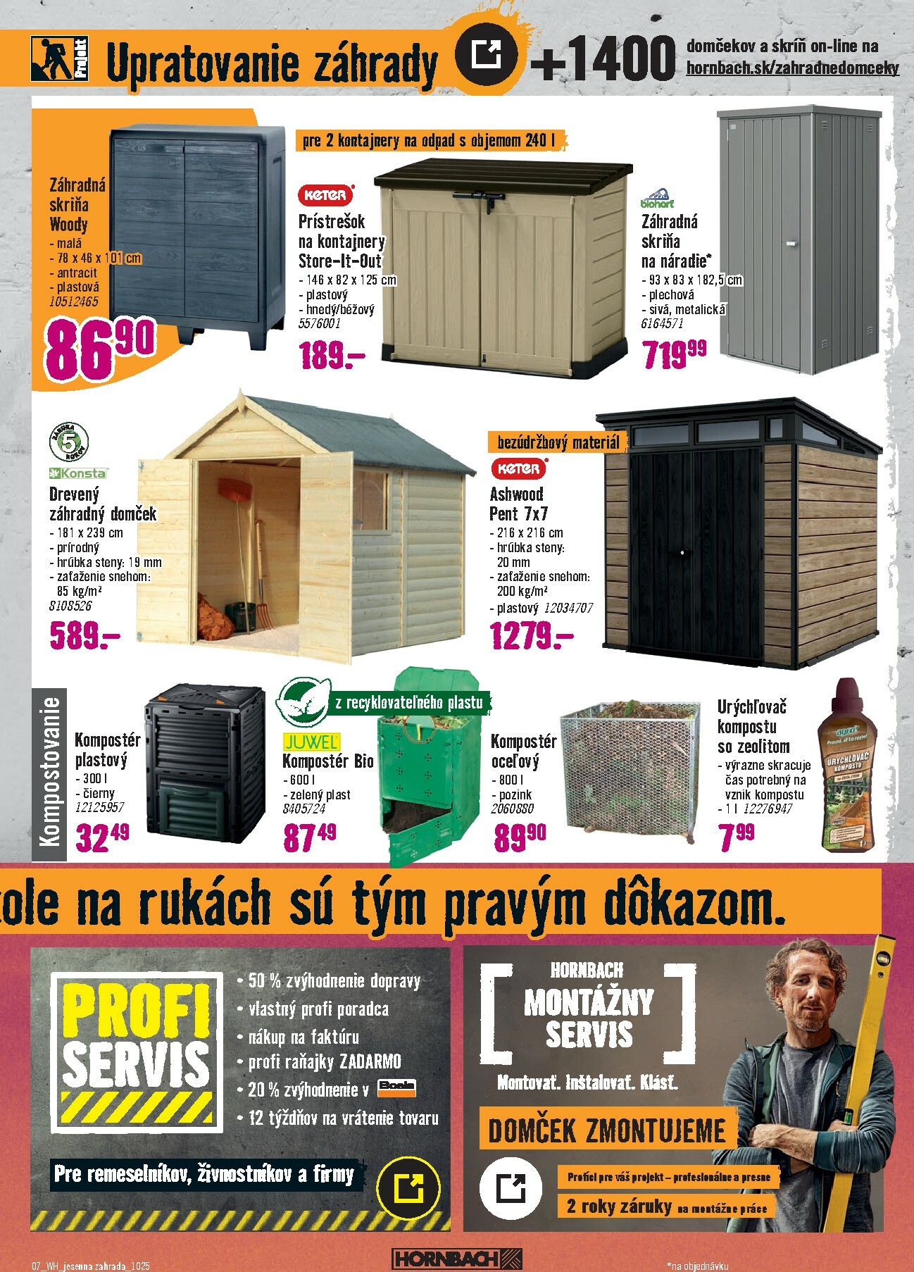 hornbach - Leták HORNBACH - Jesenná záhrada platný od 01.10. do 15.10. - page: 7