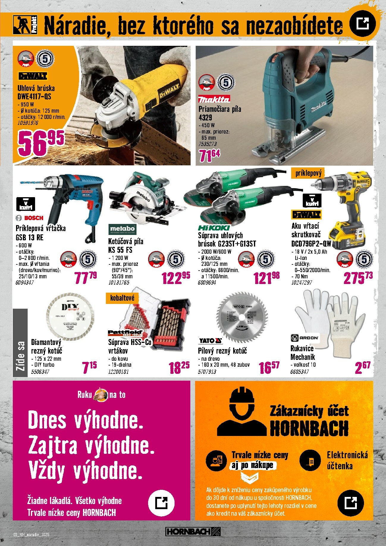 hornbach - Leták HORNBACH - Dielňa vašich snov platný od 08.10. do 22.10. - page: 3