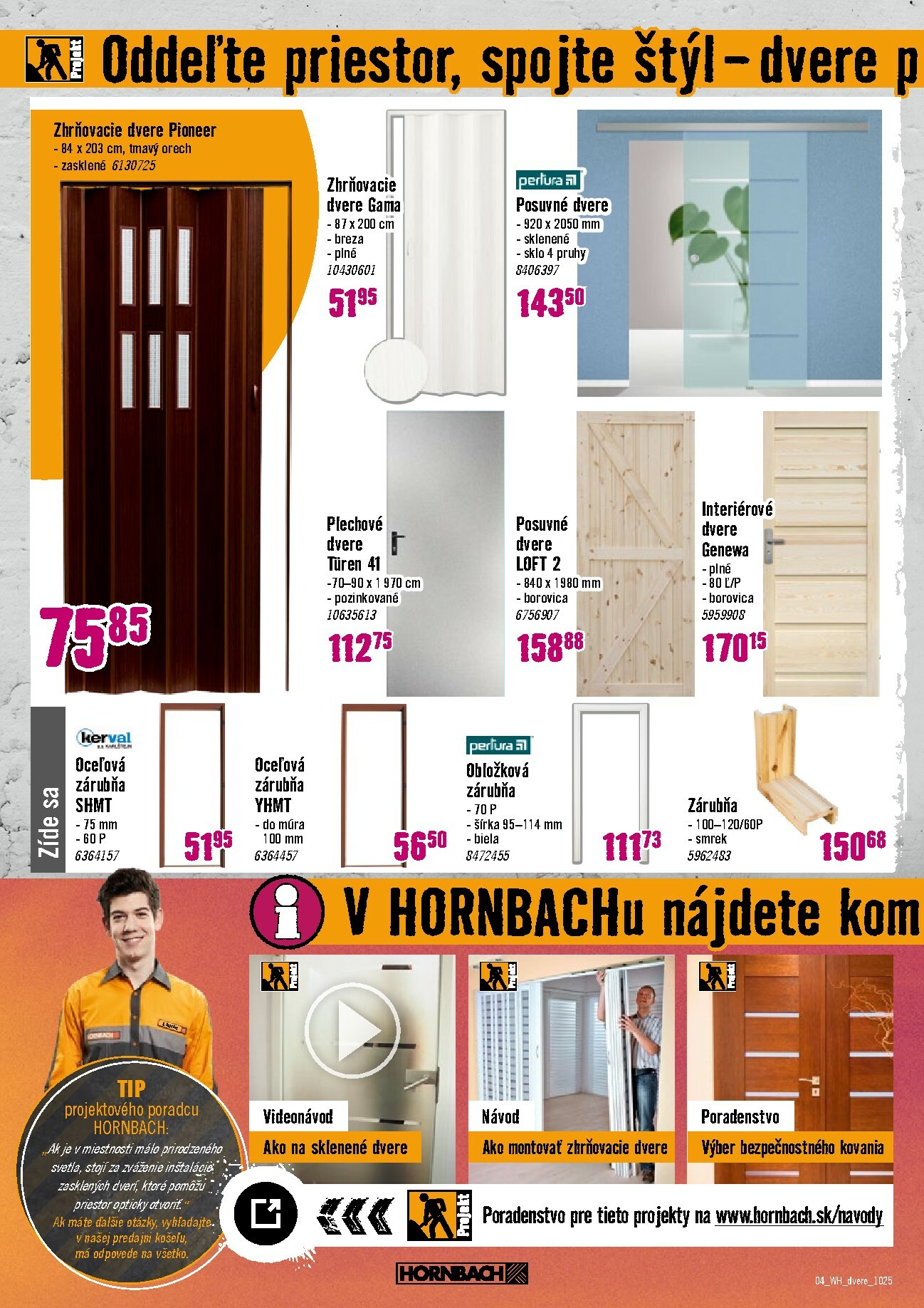 hornbach - Leták HORNBACH - Dvere platný od 22.10. do 05.11. - page: 4