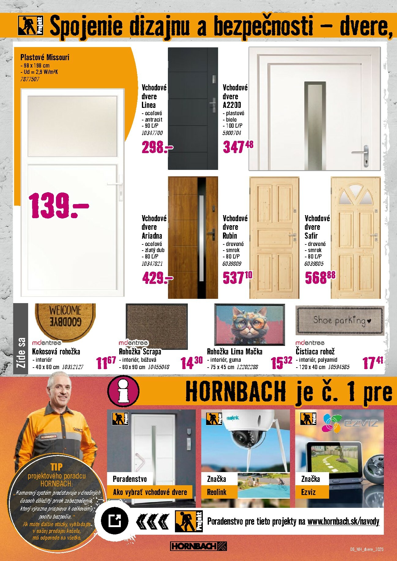 hornbach - Leták HORNBACH - Dvere platný od 22.10. do 05.11. - page: 6
