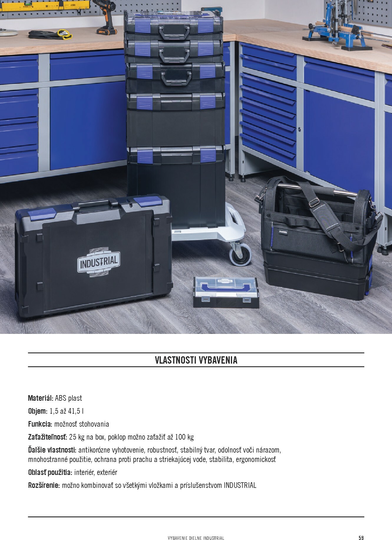 hornbach - Leták HORNBACH - INDUSTRIAL - Systém vybavenia dielne platný od 01.11. do 30.09. - page: 59