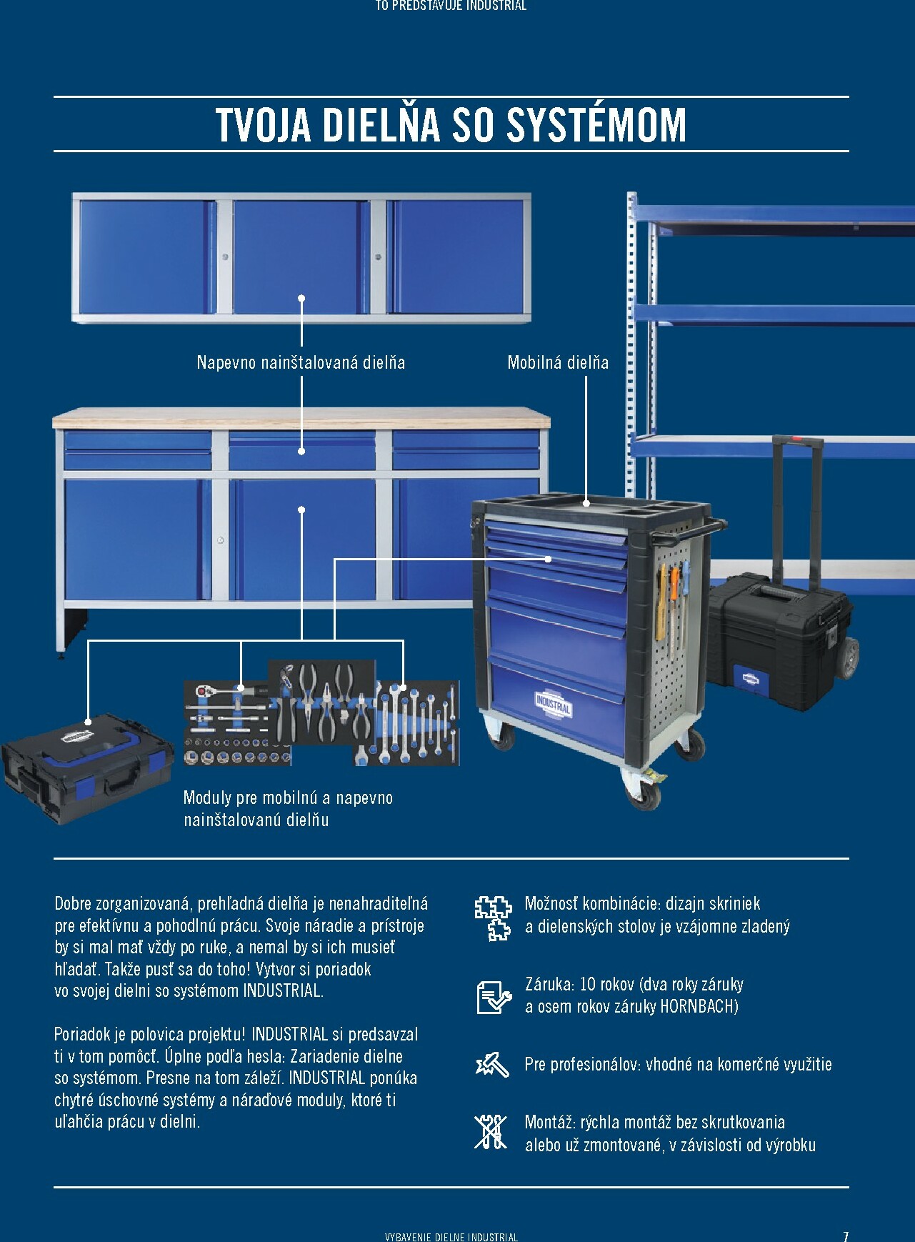hornbach - Leták HORNBACH - INDUSTRIAL - Systém vybavenia dielne platný od 01.11. do 30.09. - page: 7
