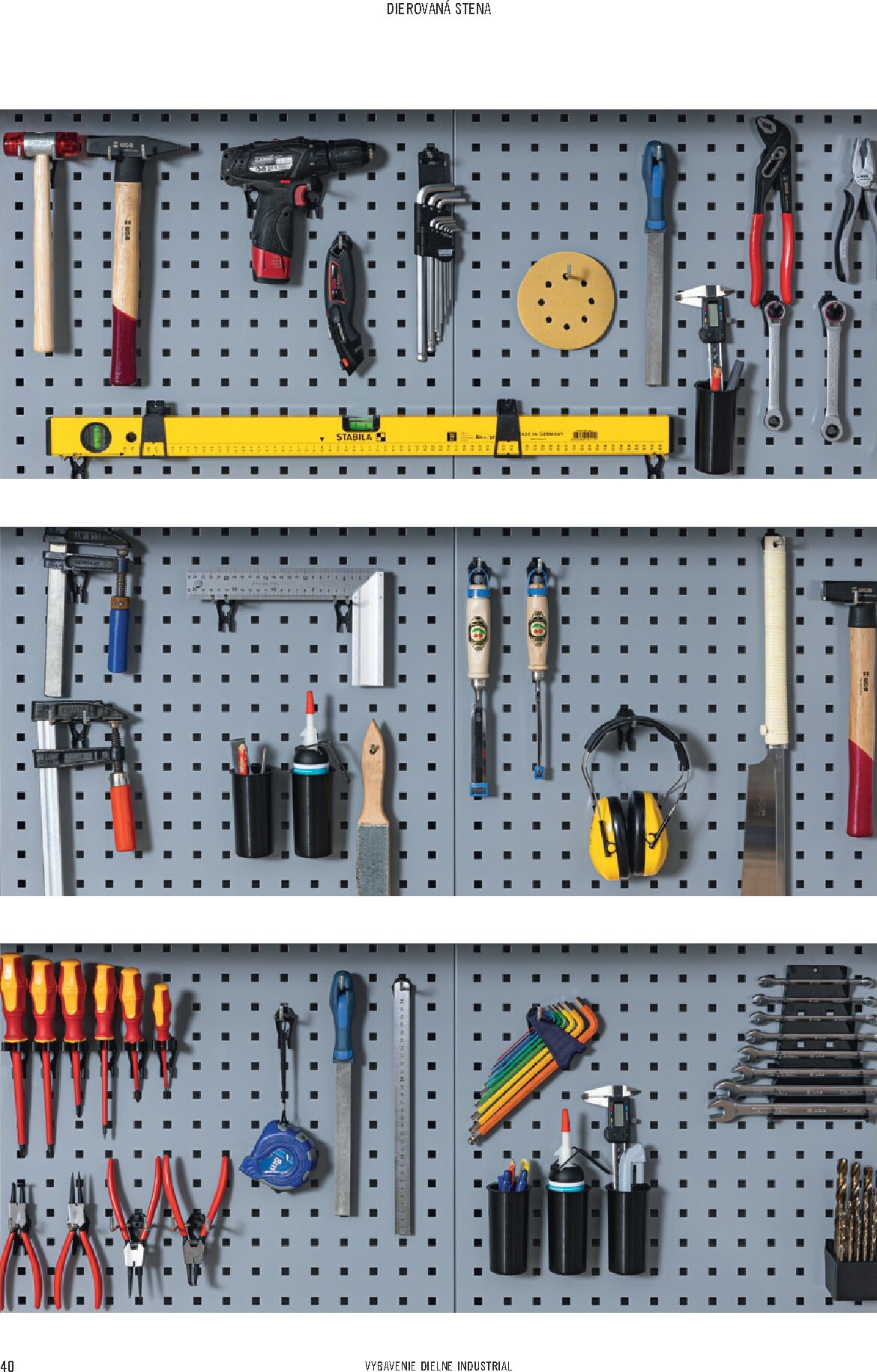 hornbach - Leták HORNBACH - INDUSTRIAL - Systém vybavenia dielne platný od 01.11. do 30.09. - page: 40