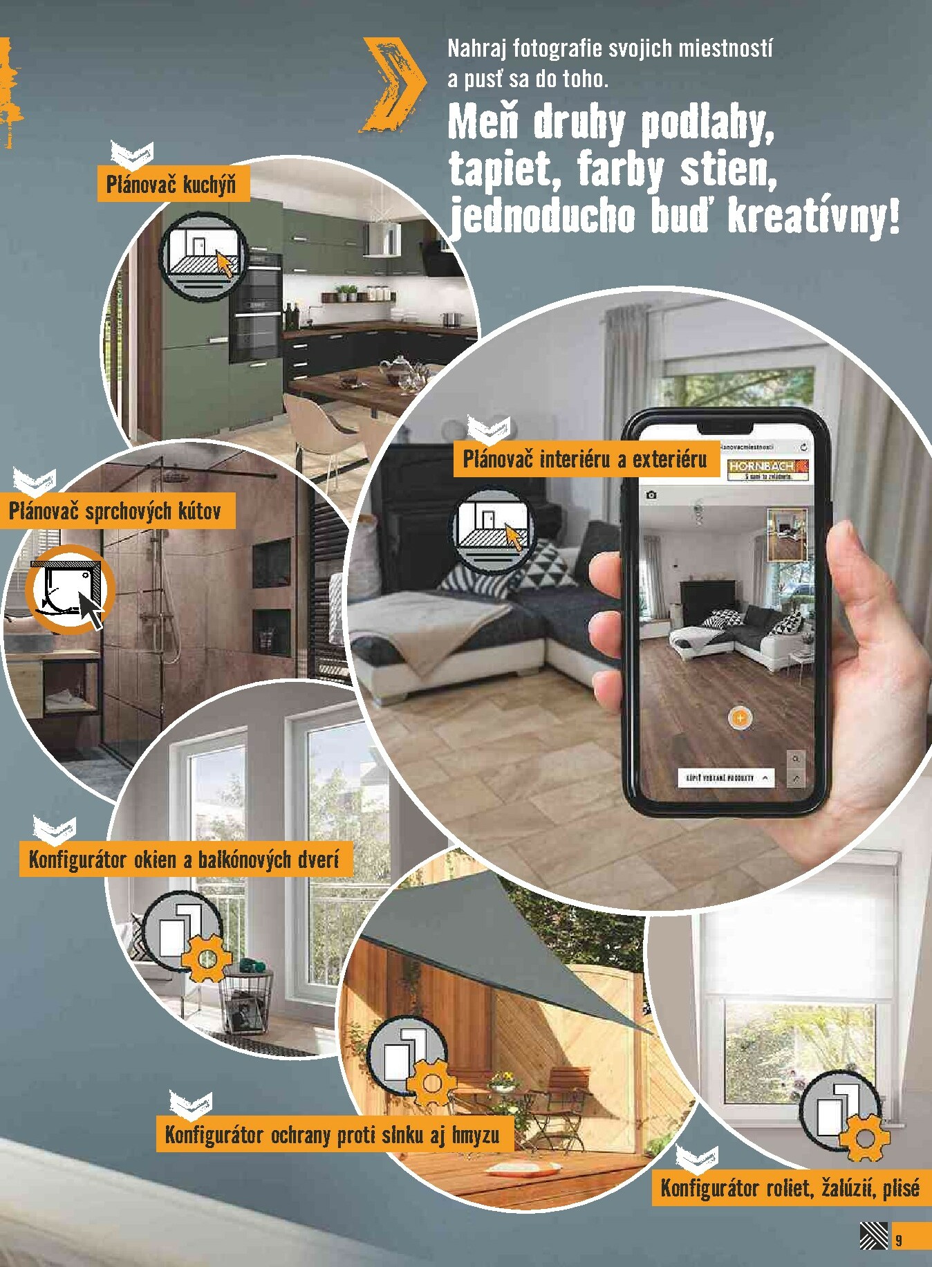 hornbach - Leták HORNBACH - Preskúmajte prednosti platný od 01.11. do 31.12. - page: 9