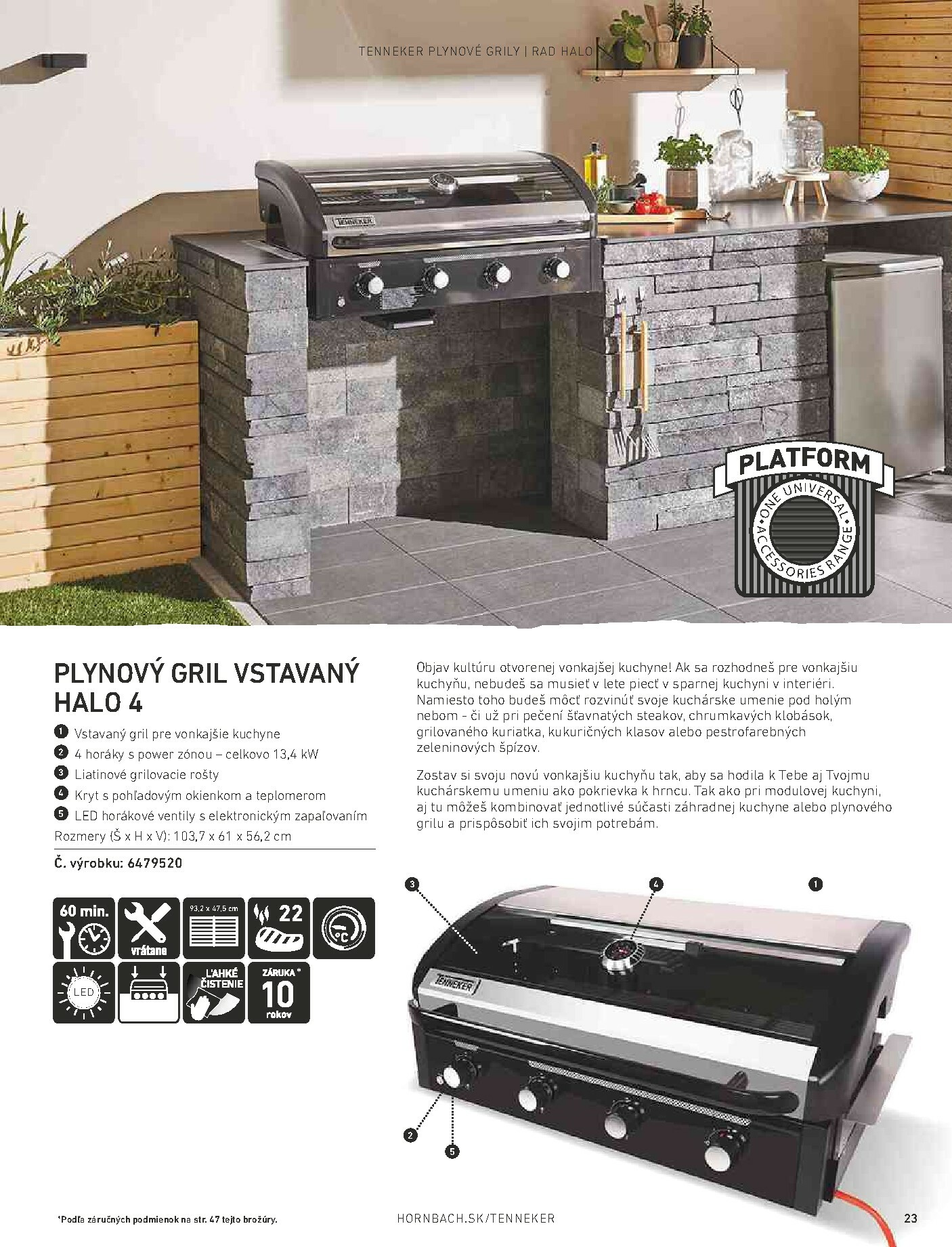 hornbach - Leták HORNBACH - TENNEKER - magazín o grilovaní platný od 01.11. do 31.08. - page: 23