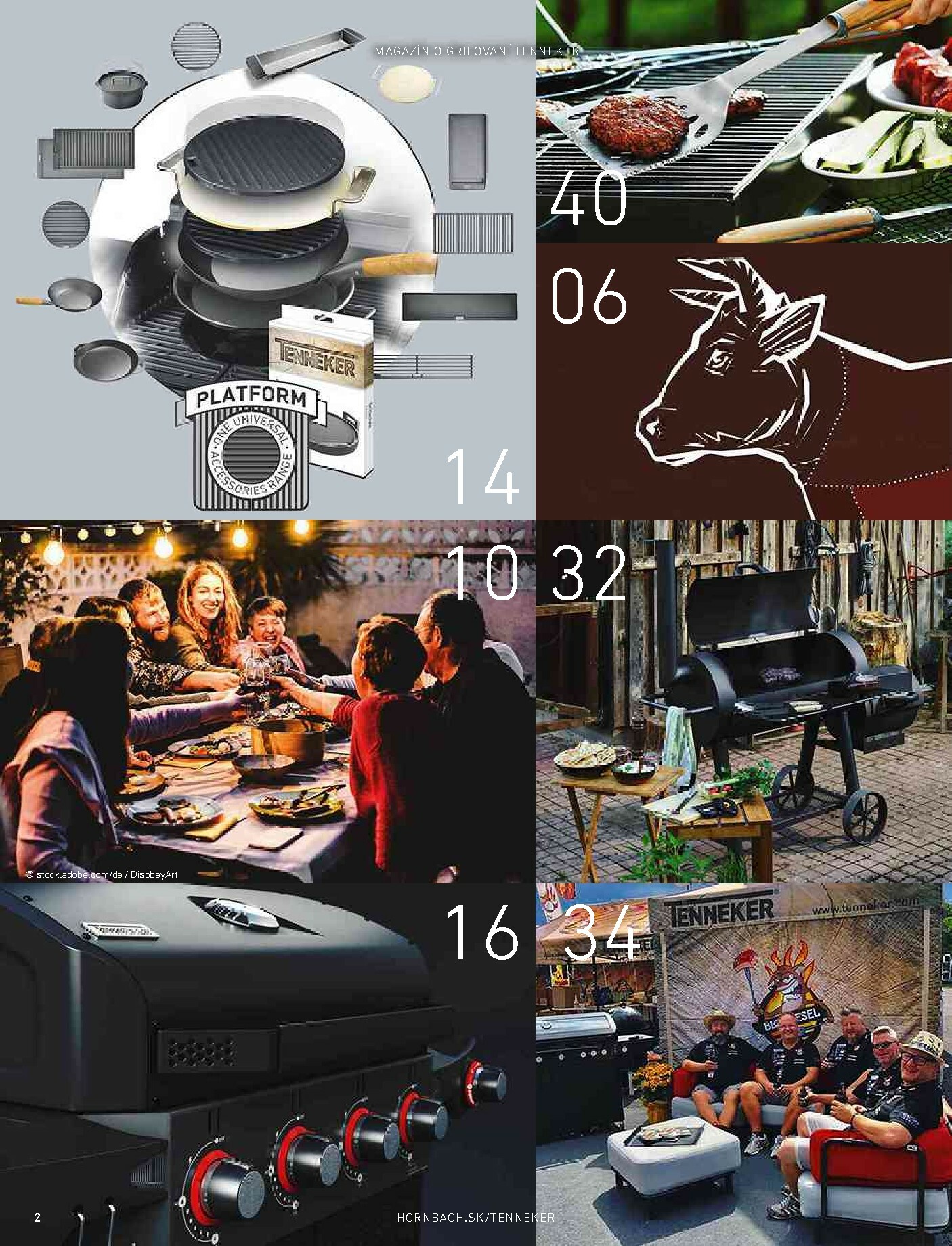 hornbach - Leták HORNBACH - TENNEKER - magazín o grilovaní platný od 01.11. do 31.08. - page: 2