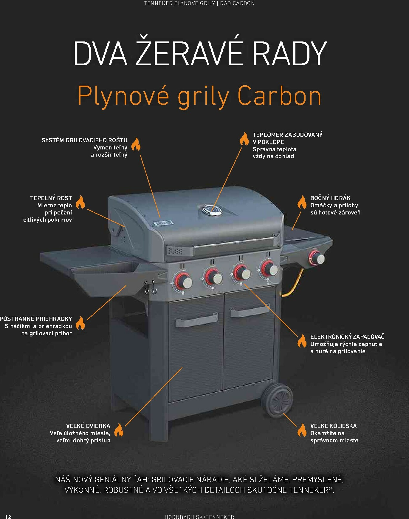 hornbach - Leták HORNBACH - TENNEKER - magazín o grilovaní platný od 01.11. do 31.08. - page: 12