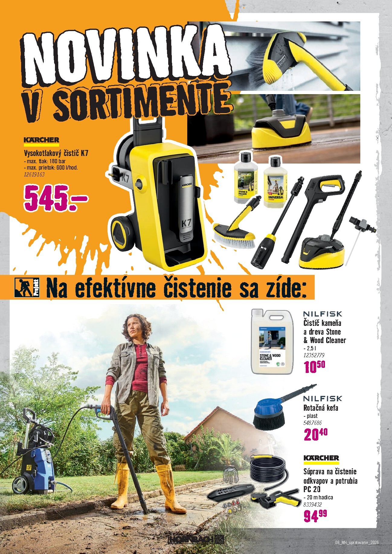 hornbach - Leták HORNBACH - Jarné upratovanie platný od 25.03.2026 do 08.04.2026 - page: 8