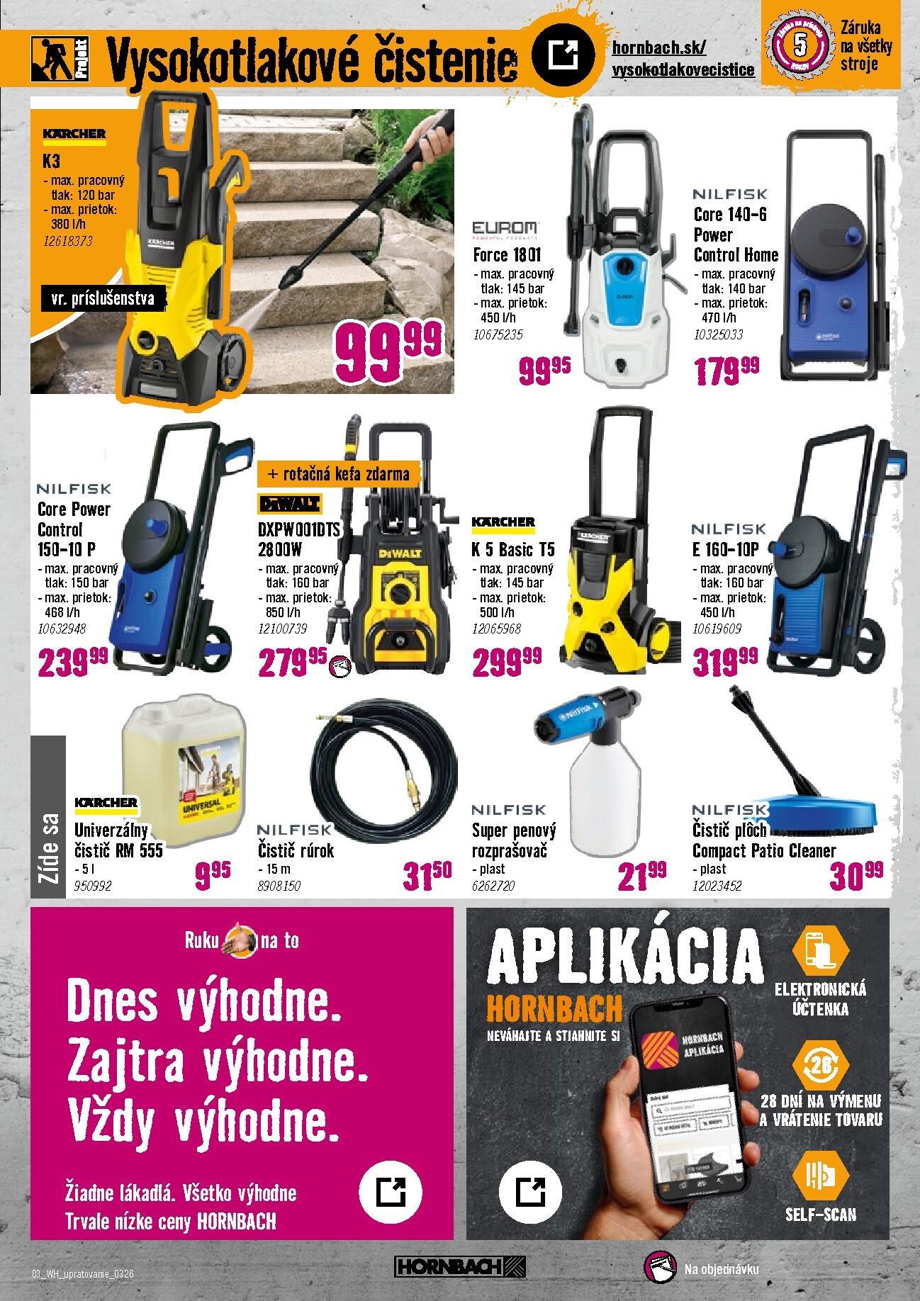 hornbach - Leták HORNBACH - Jarné upratovanie platný od 25.03.2026 do 08.04.2026 - page: 3