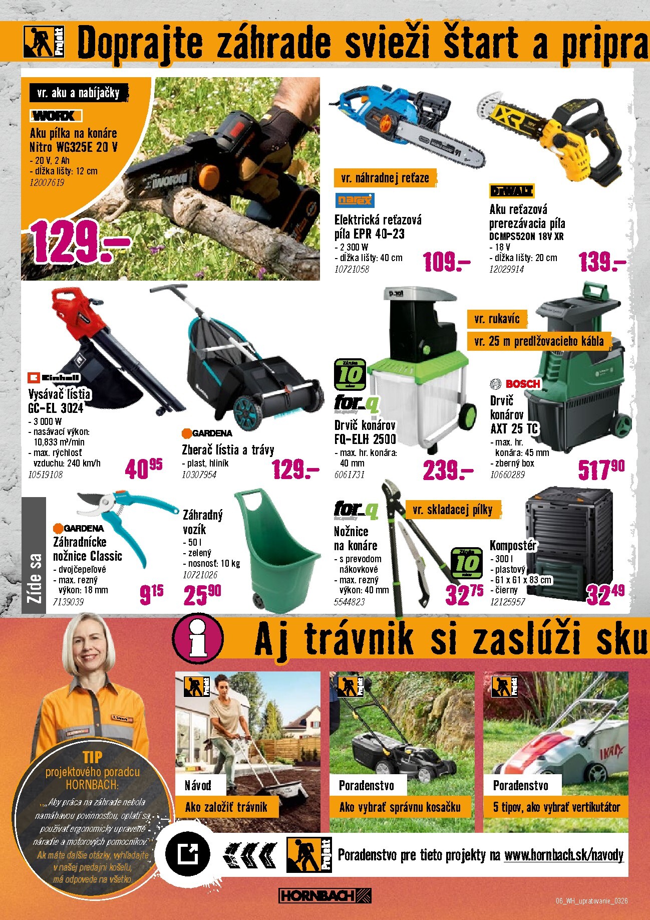 hornbach - Leták HORNBACH - Jarné upratovanie platný od 25.03.2026 do 08.04.2026 - page: 6
