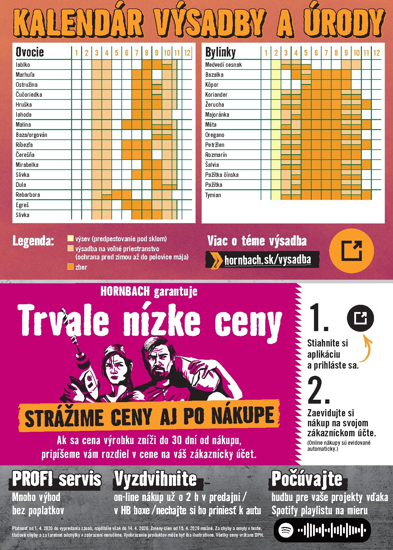 hornbach - Leták HORNBACH - Sezónne rastliny platný od 01.04.2026 do 14.04.2026 - page: 12