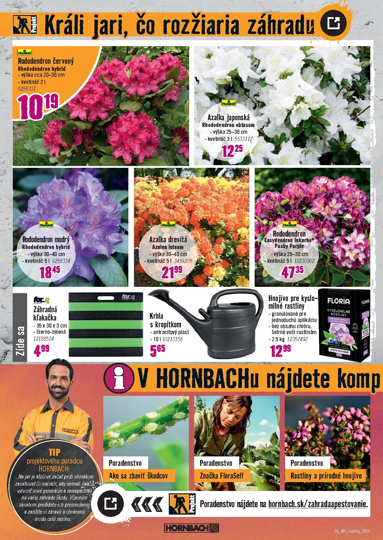 hornbach - Leták HORNBACH - Sezónne rastliny platný od 01.04.2026 do 14.04.2026 - page: 6