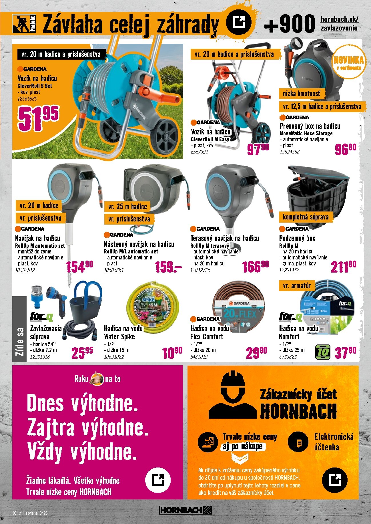 hornbach - Aktuálny leták HORNBACH - Zavlažovanie platný od stredy, 08.04.2026 do stredy, 22.04.2026 - page: 3