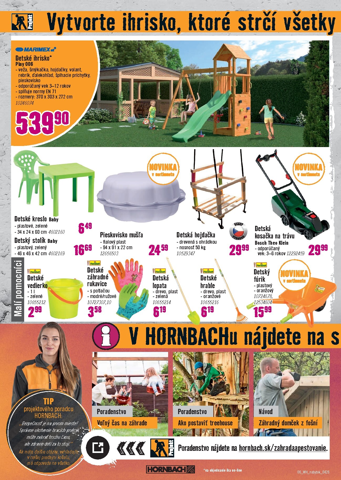 hornbach - Aktuálny leták HORNBACH - Vybavenie záhrady od stredy, 15.04.2026 do stredy, 29.04.2026 - page: 6