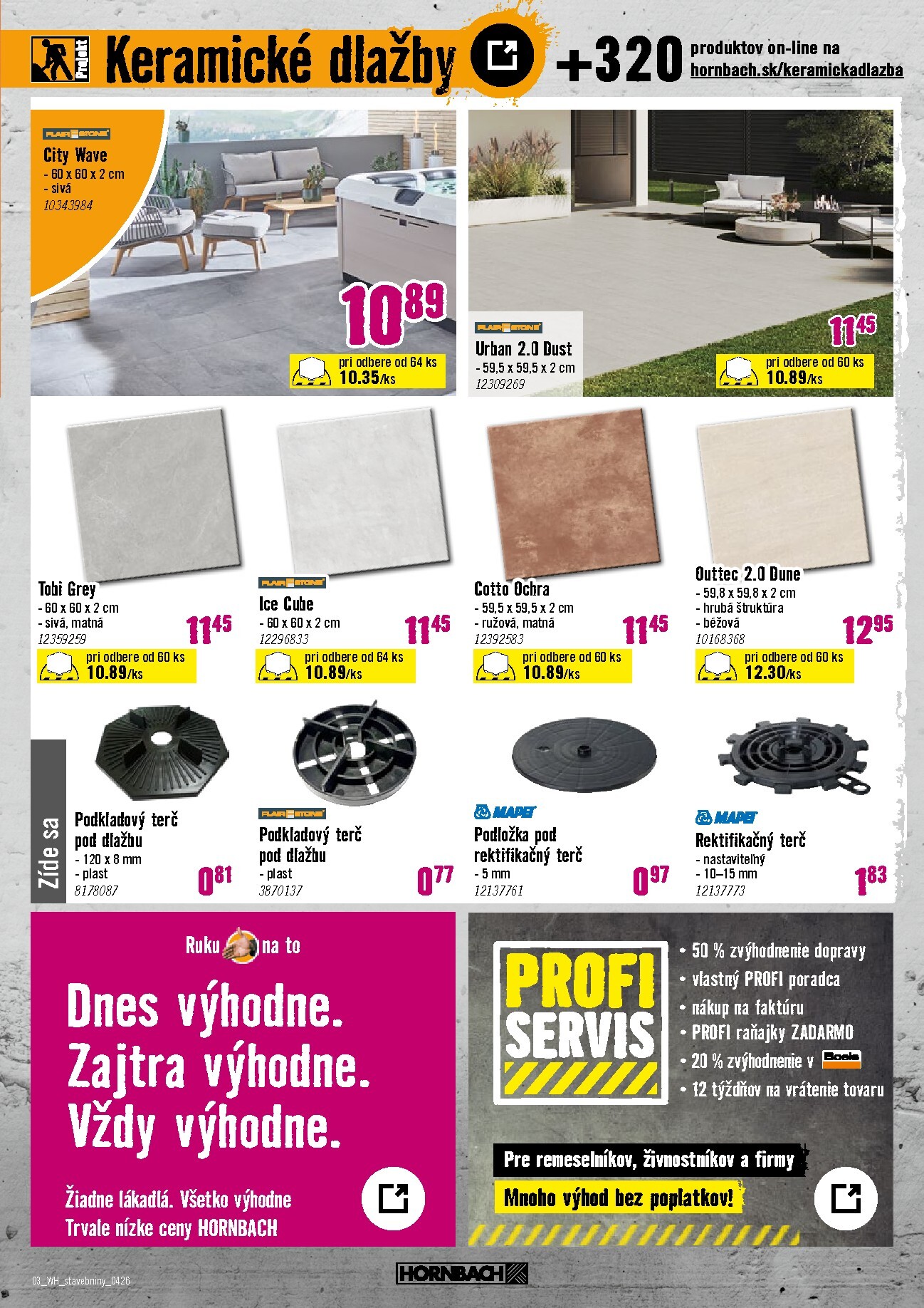 hornbach - Aktuálny leták HORNBACH - Stavebniny od stredy, 22.04.2026 do stredy, 06.05.2026 - page: 3