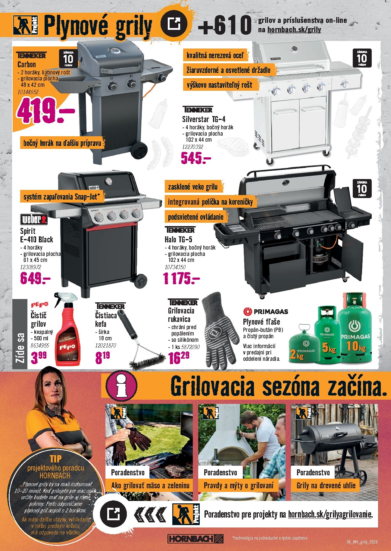 hornbach - Aktuálny leták HORNBACH - Grily a grilovanie od stredy, 29.04.2026 do stredy, 13.05.2026 - page: 4