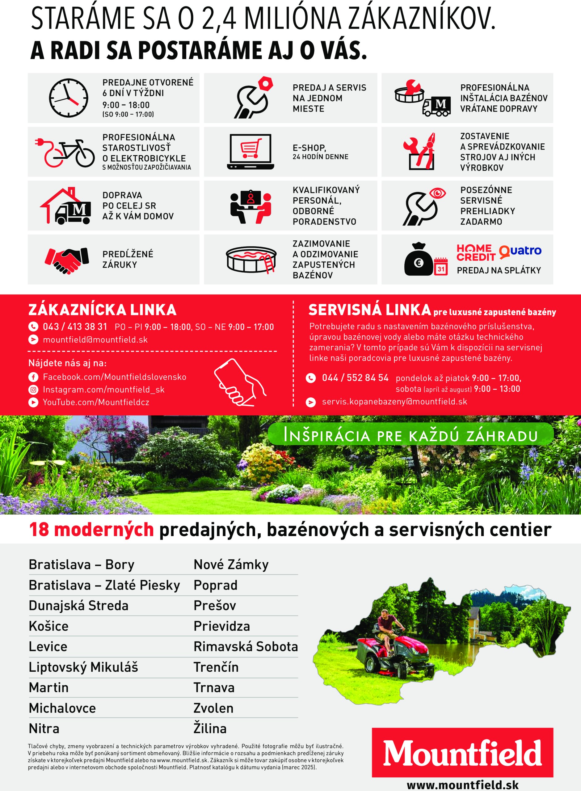 mountfield - Mountfield - Inšpirácia pre dom, záhradu a voĺný čas leták platný od 01.05. - 31.12. - page: 83 mountfield - Mountfield - Inšpirácia pre dom, záhradu a voĺný čas leták platný od 01.05. - 31.12. - page: 83