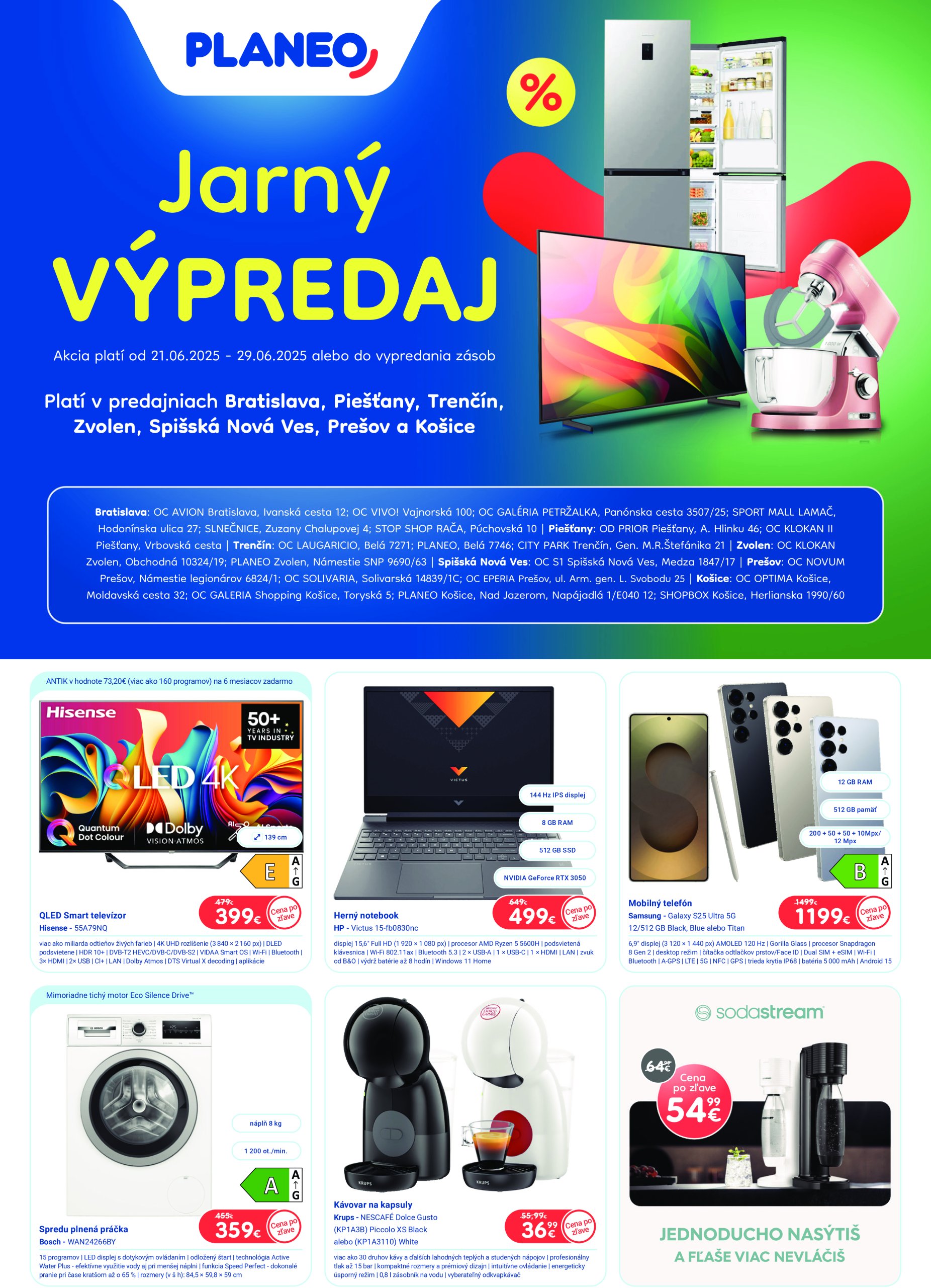 planeo-elektro - Leták Planeo elektro platný od 21.06. do 29.06.