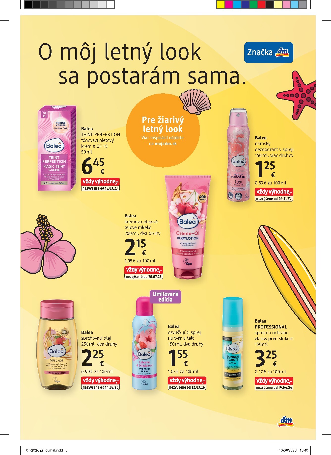 dm-drogerie - Aktuálny dm drogerie markt - Journal leták od stredy, 01.07.2026 do piatku, 31.07.2026 - page: 3