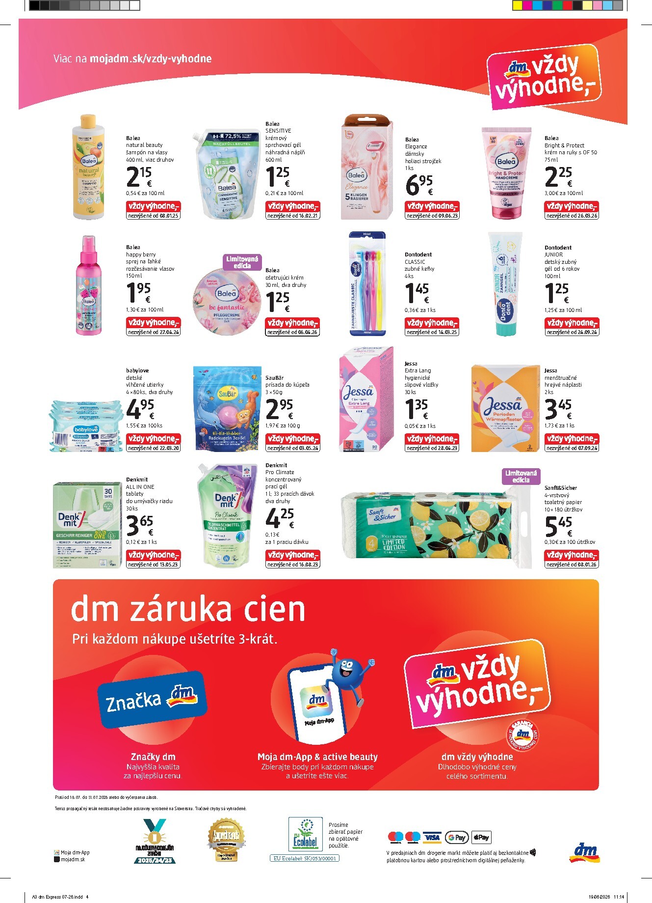 dm-drogerie - Aktuálny dm drogerie express leták od stredy, 01.07.2026 do piatku, 31.07.2026 - page: 4