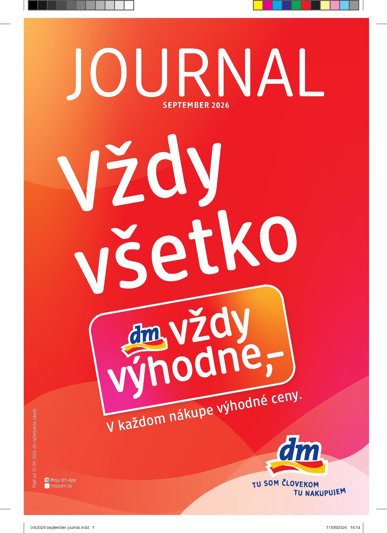 dm-drogerie - Aktuálny dm drogerie leták od utorka, 01.09.2026 do stredy, 30.09.2026