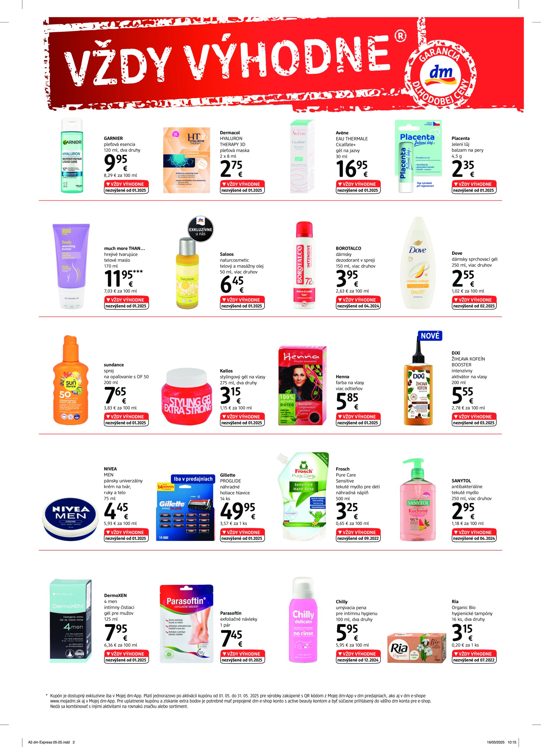 dm-drogerie - dm drogerie - Journal Express leták platný od 01.05. - 31.05. - page: 2