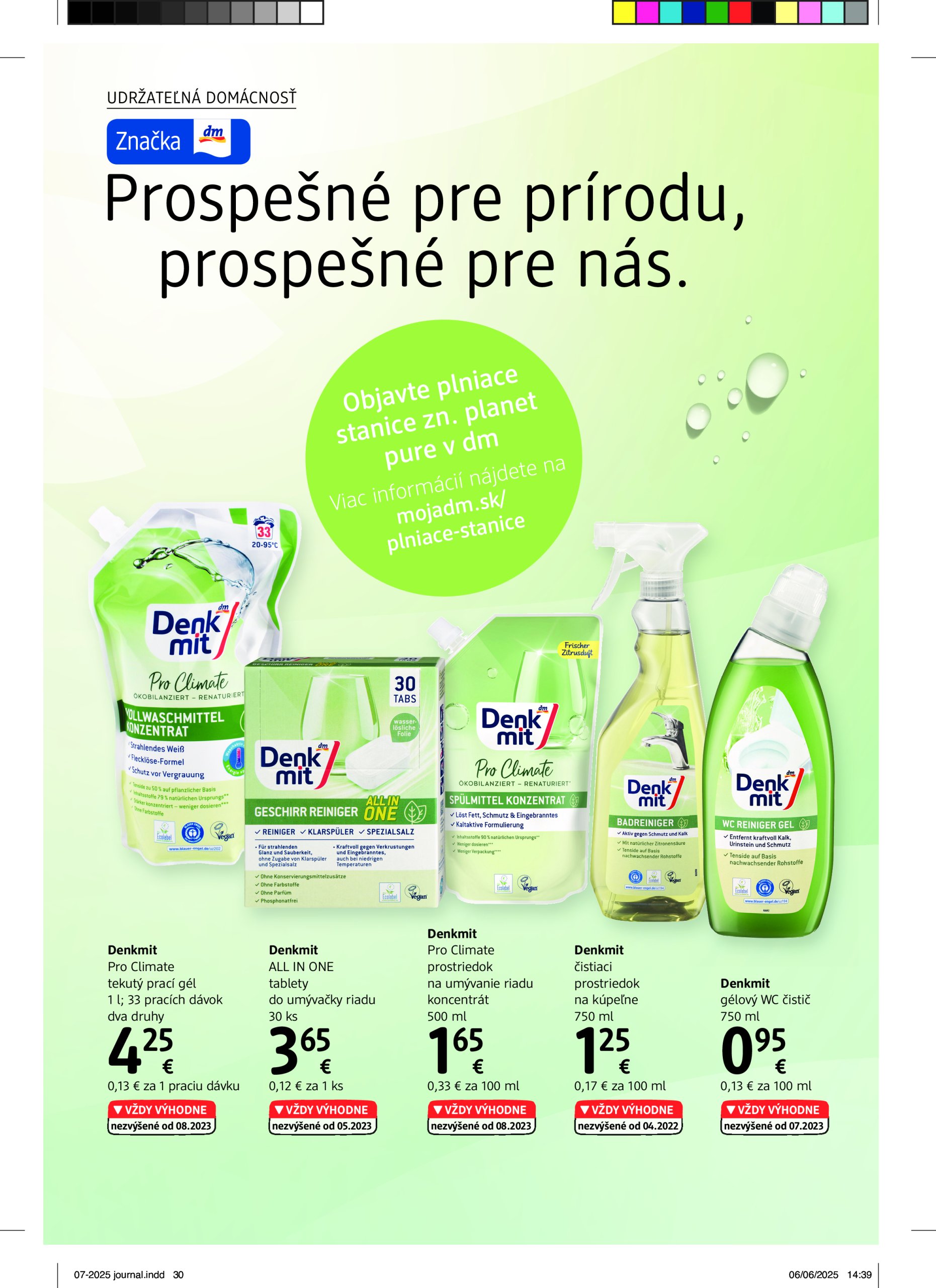 dm-drogerie - Leták dm drogerie platný od 01.07. do 31.07. - page: 30