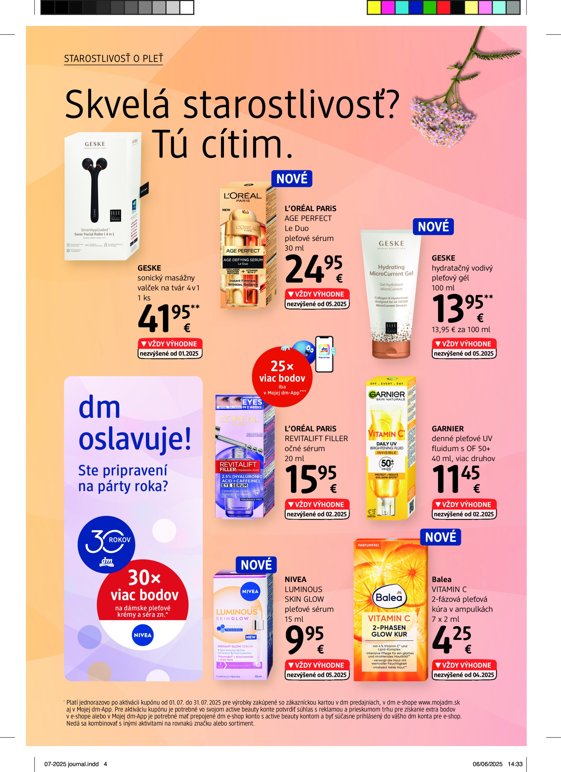 dm-drogerie - Leták dm drogerie platný od 01.07. do 31.07. - page: 4