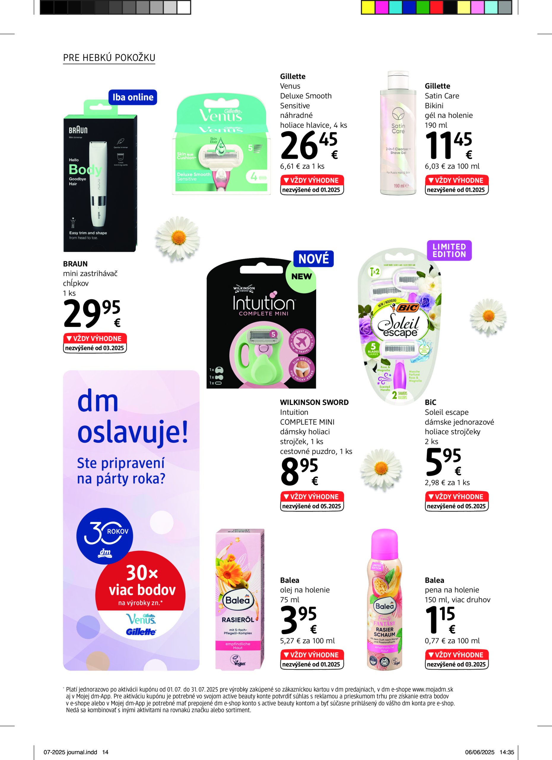 dm-drogerie - Leták dm drogerie platný od 01.07. do 31.07. - page: 14