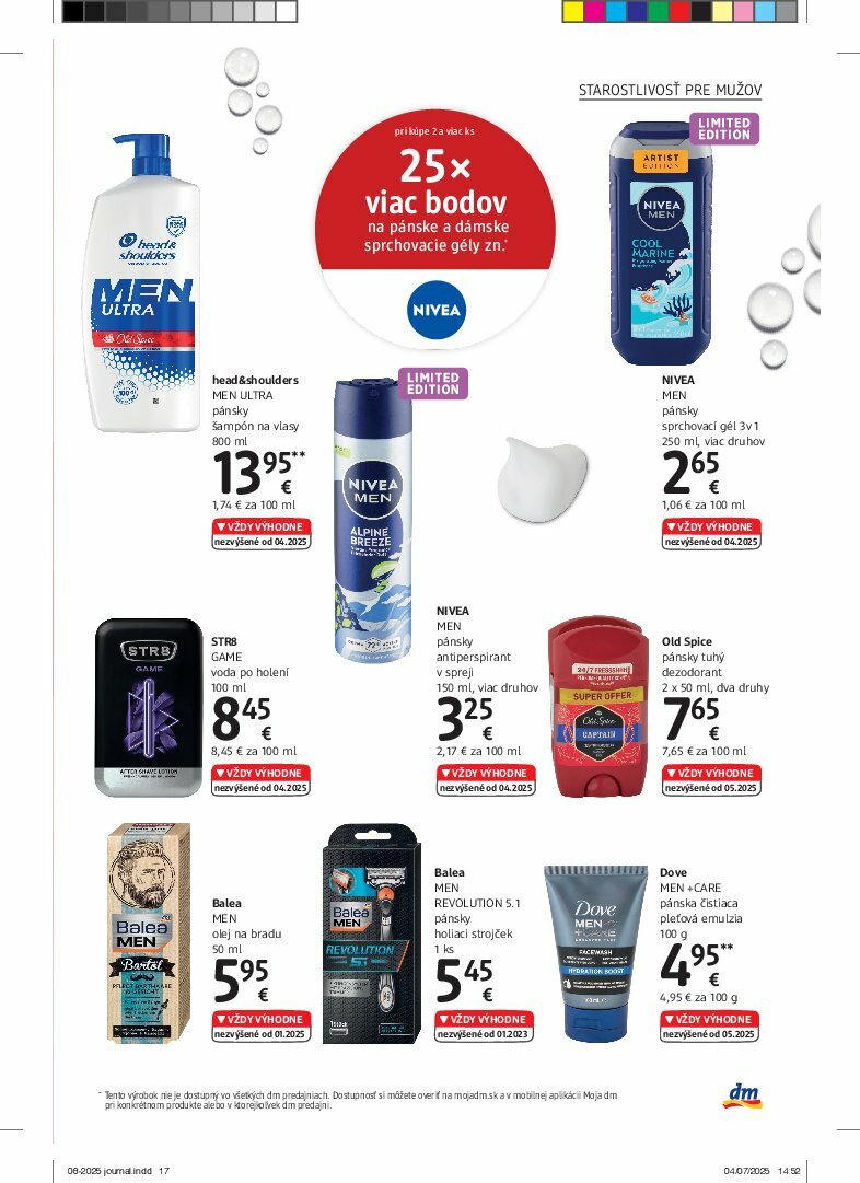 dm-drogerie - Leták dm drogerie platný od 01.08. do 31.08. - page: 17