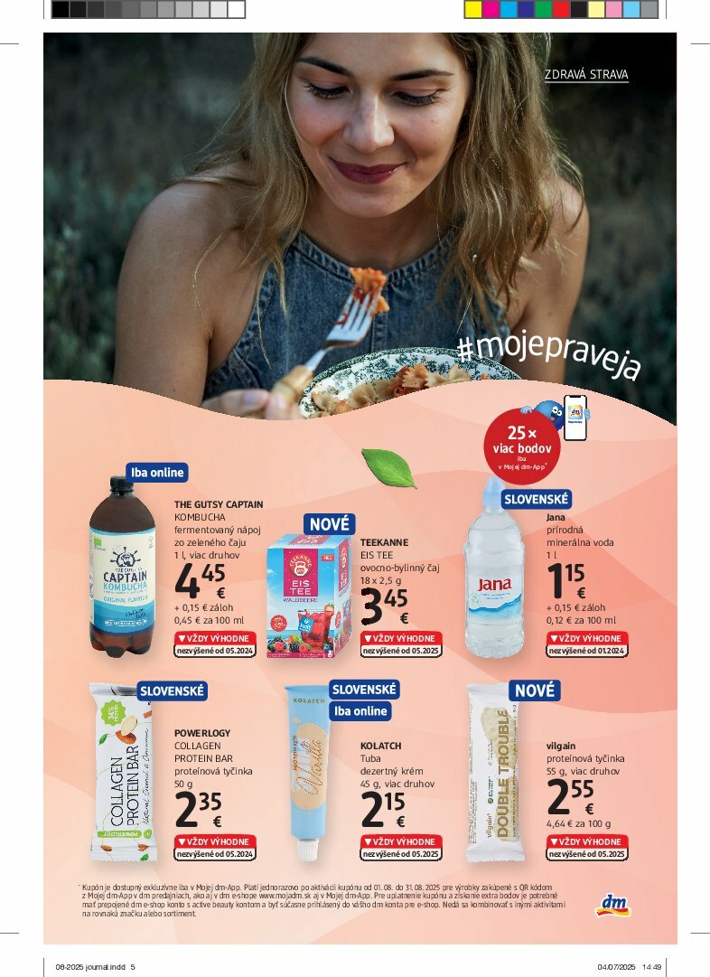 dm-drogerie - Leták dm drogerie platný od 01.08. do 31.08. - page: 5