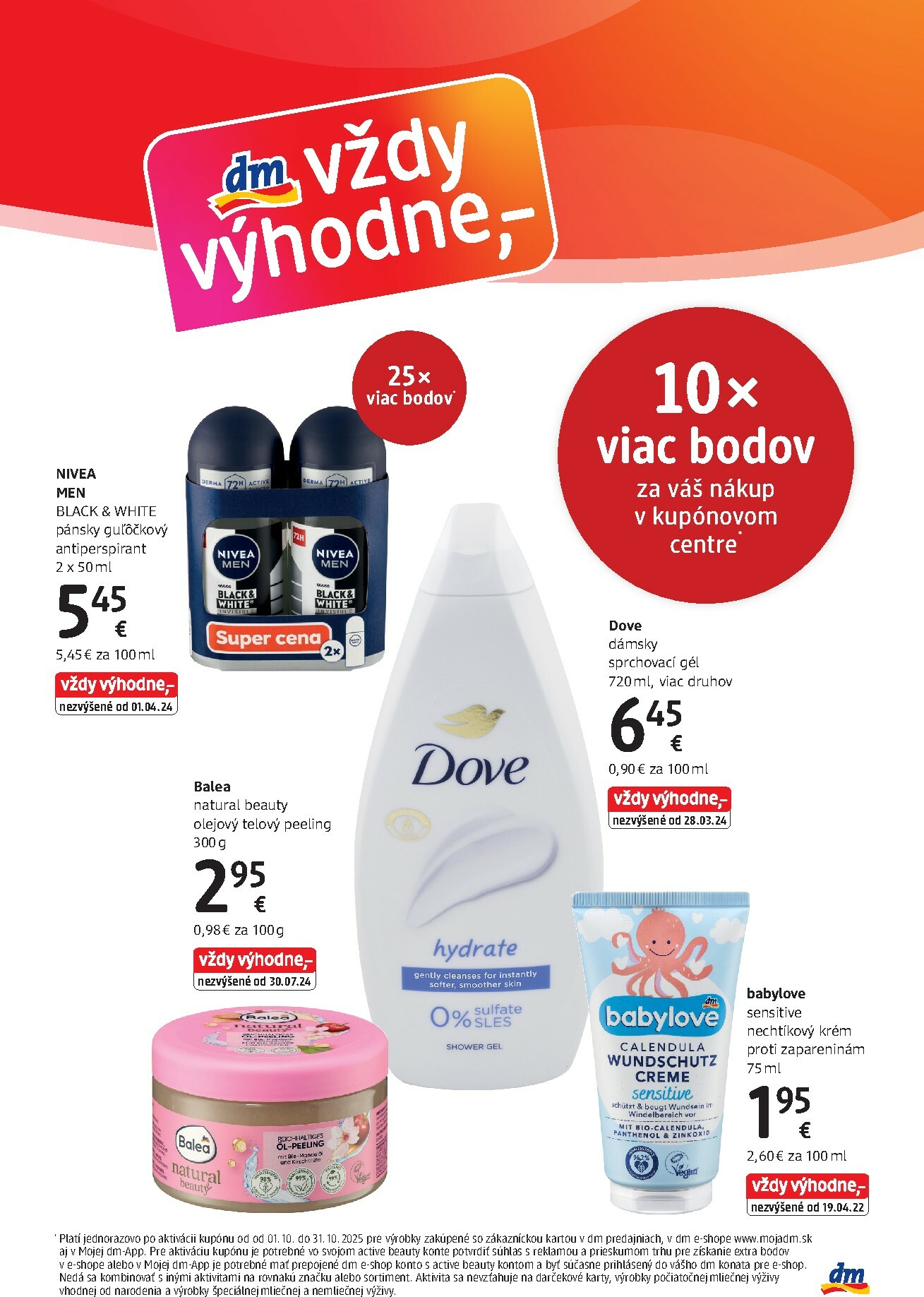 dm-drogerie - Leták dm drogerie platný od 01.10. do 31.10. - page: 3