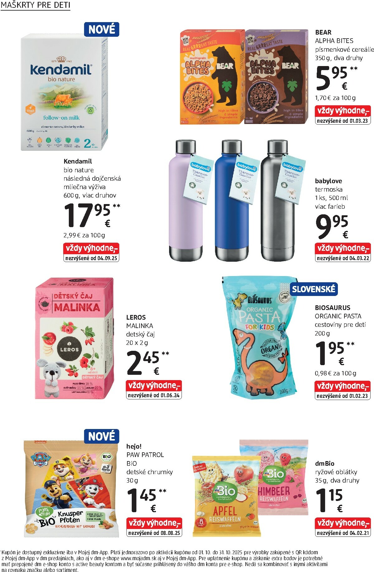 dm-drogerie - Leták dm drogerie platný od 01.10. do 31.10. - page: 24