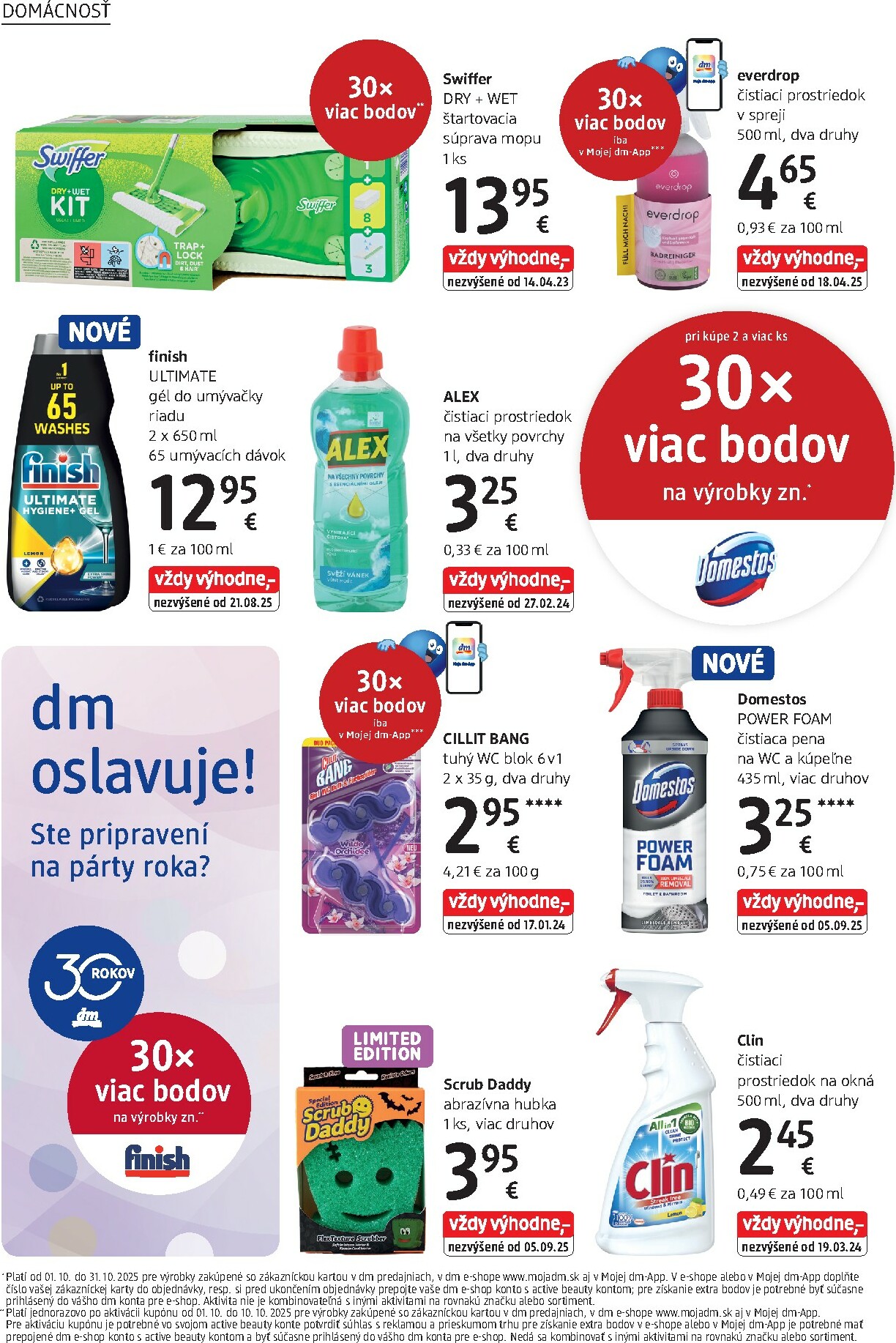 dm-drogerie - Leták dm drogerie platný od 01.10. do 31.10. - page: 30